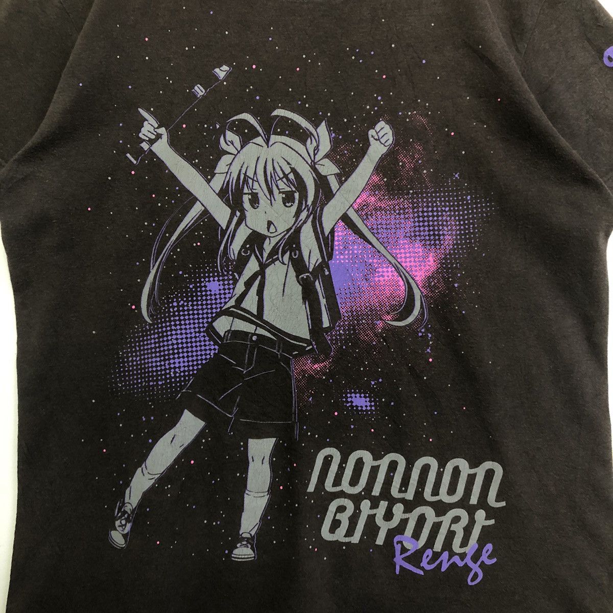Anime NON NON BIYORI RENGE ANIME WEEB GRAPHIC TSHIRT Size US L / EU 52-54 / 3 - 2 Thumbnail