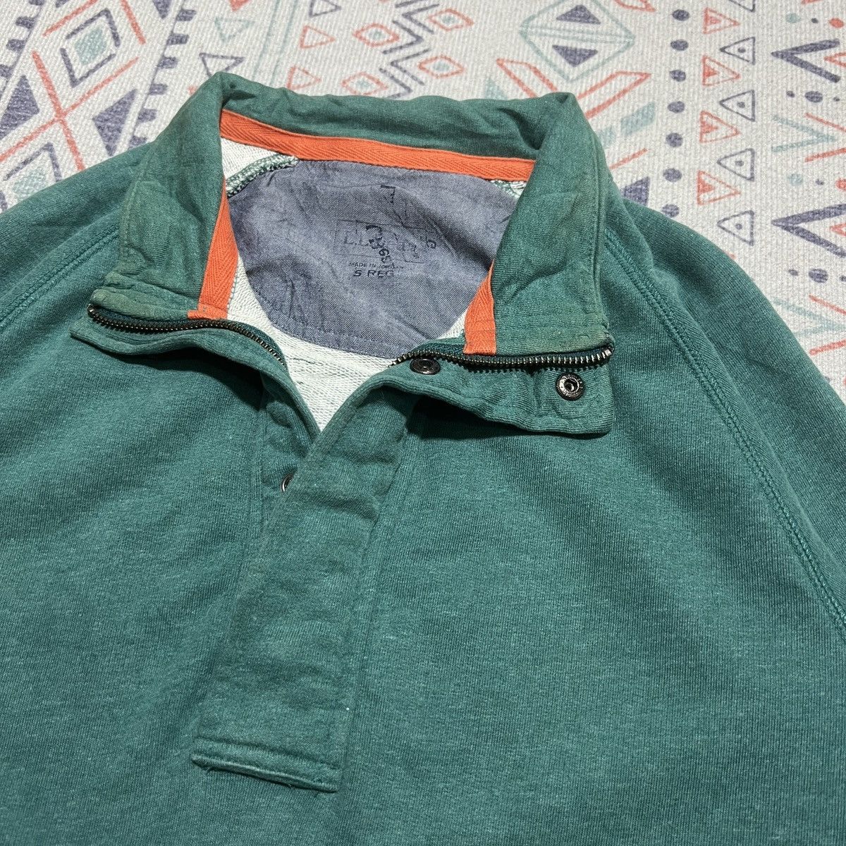 Japanese Brand × L.L. Bean LL Bean Half Zipper Sweatshirt Size US S / EU 44-46 / 1 - 3 Thumbnail