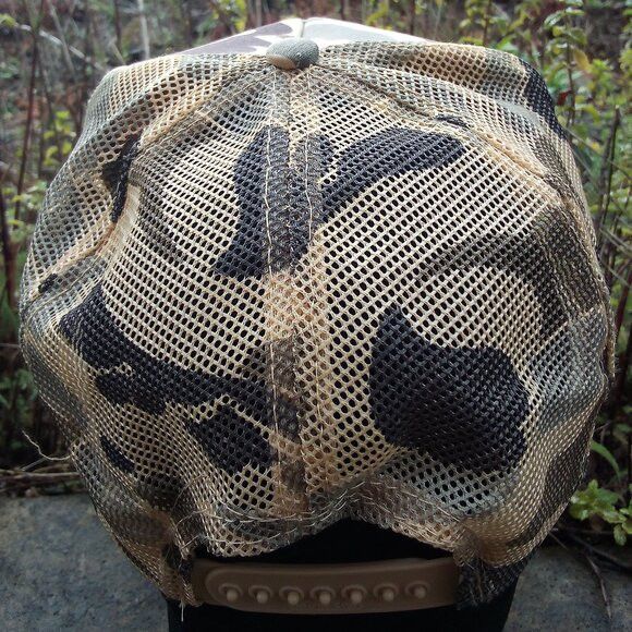 Vintage Vintage G&F Tool Camouflage Snap Trucker Hat Cap Size ONE SIZE - 3 Thumbnail