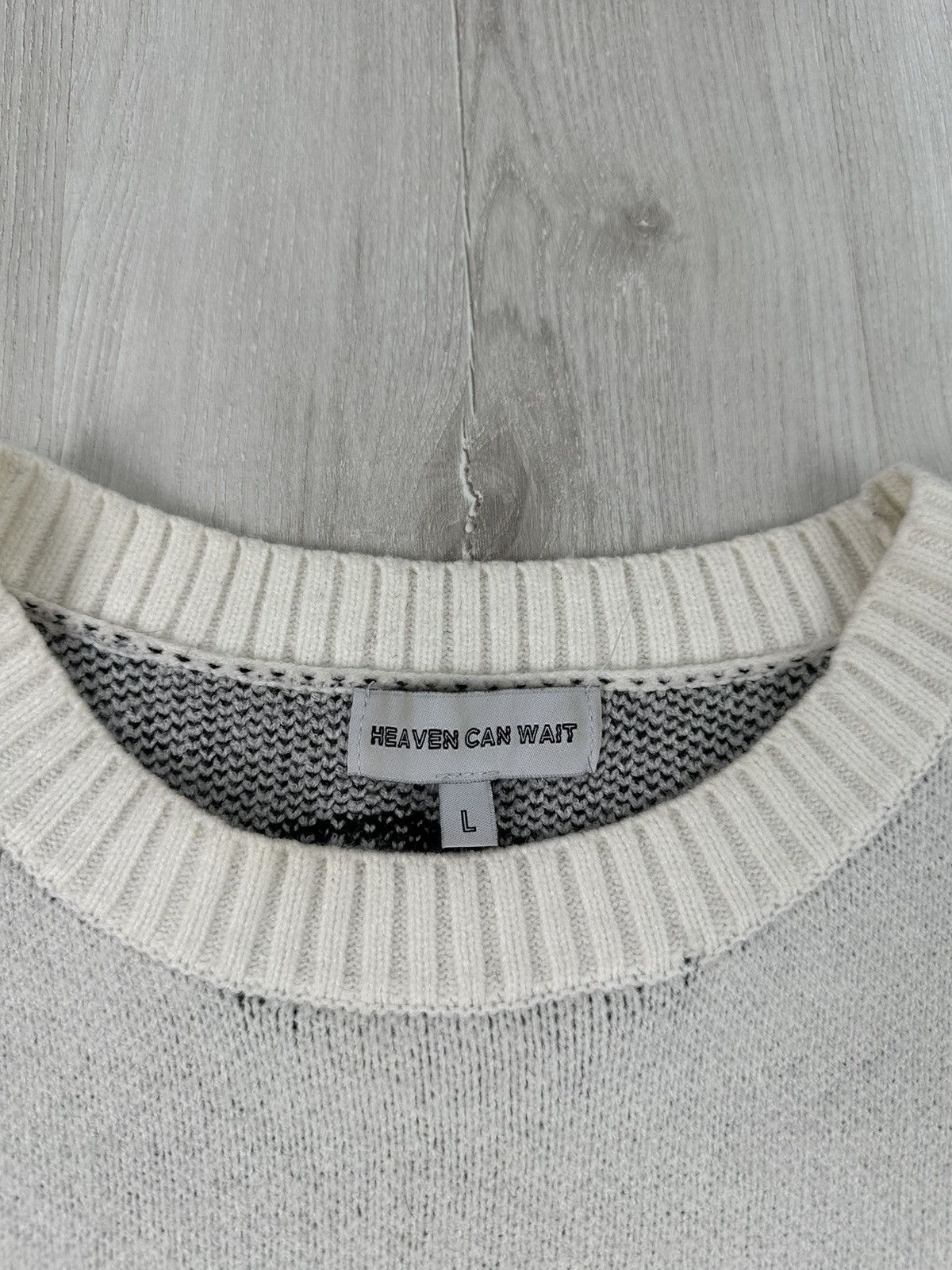 Designer Heaven Can Wait Skeleton Knit Sweater Size US L / EU 52-54 / 3 - 5 Thumbnail