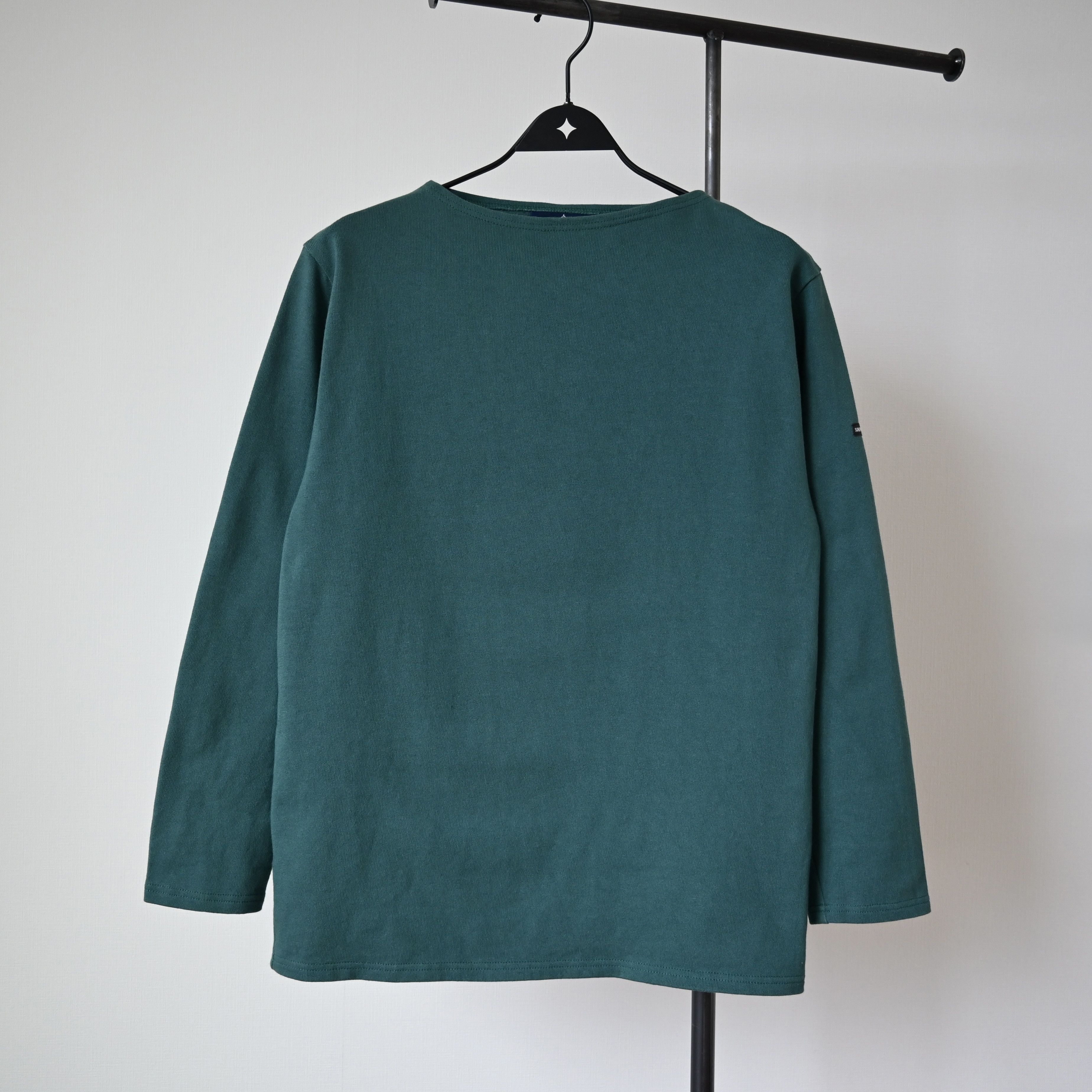 Saint James SAINT JAMES "OUESSON" heavyweight solid breton shirt, 4/M Size US M / EU 48-50 / 2 - 2 Thumbnail