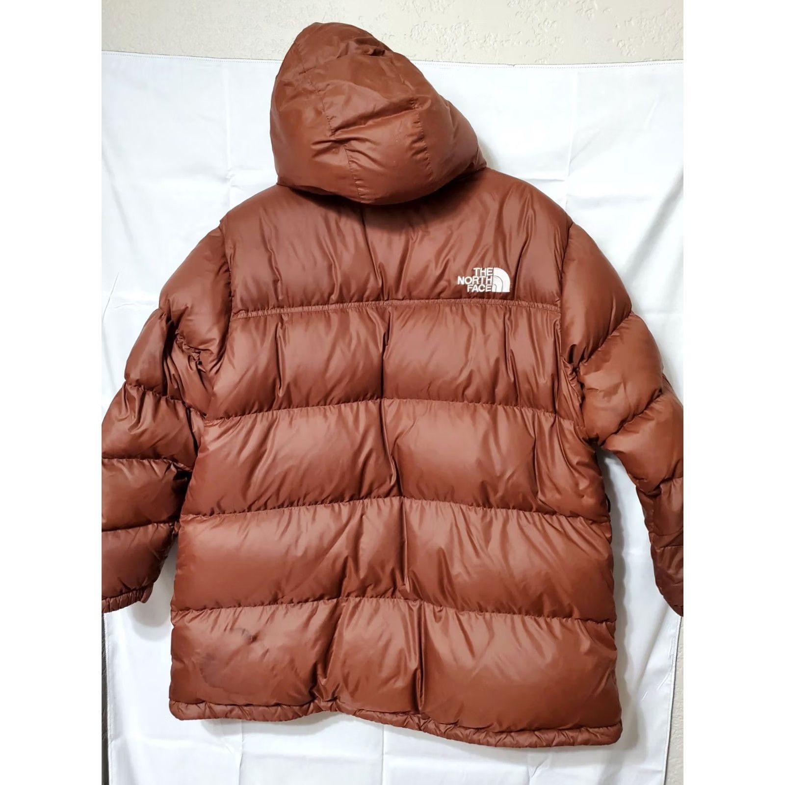 The North Face The North Face Women’s Nuptse 700 Down Puffer Jacket XXL Brown Hooded Size XXL / US 16-18 / IT 52-54 - 7 Thumbnail