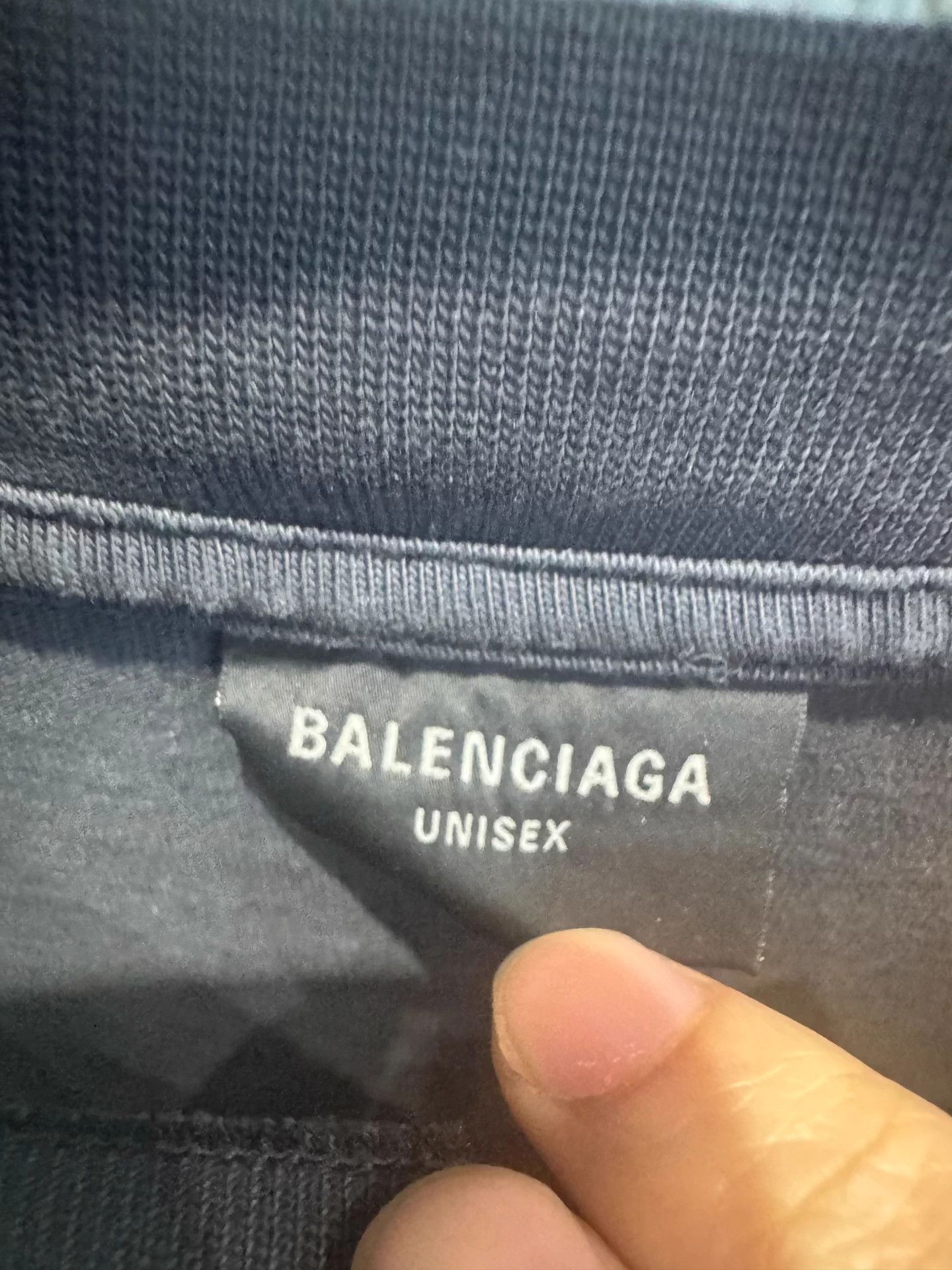 Balenciaga Balenciaga men's crewneck short-sleeve black tee L Size US L / EU 52-54 / 3 - 3 Thumbnail