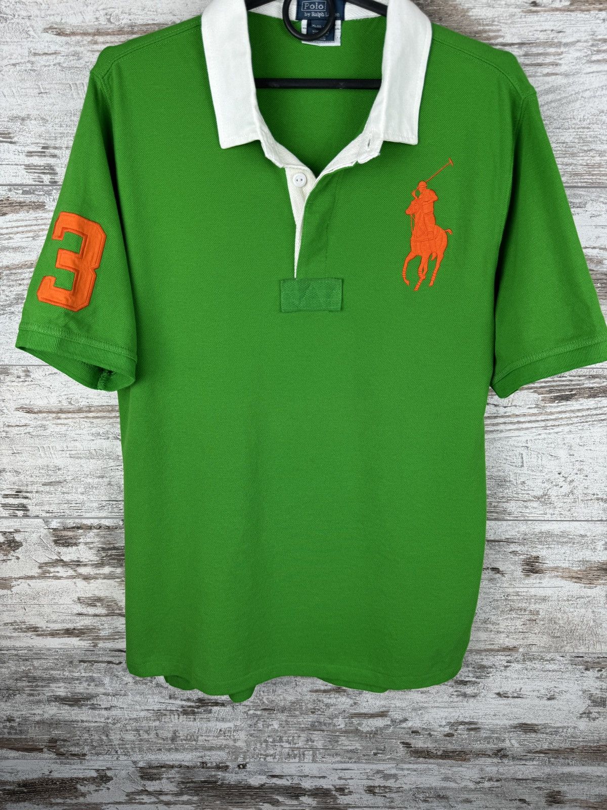 Polo Ralph Lauren × Vintage Mens Vintage Polo Ralph Lauren 3 Polos T-shirt tee y2k rare Size US S / EU 44-46 / 1 - 4 Thumbnail
