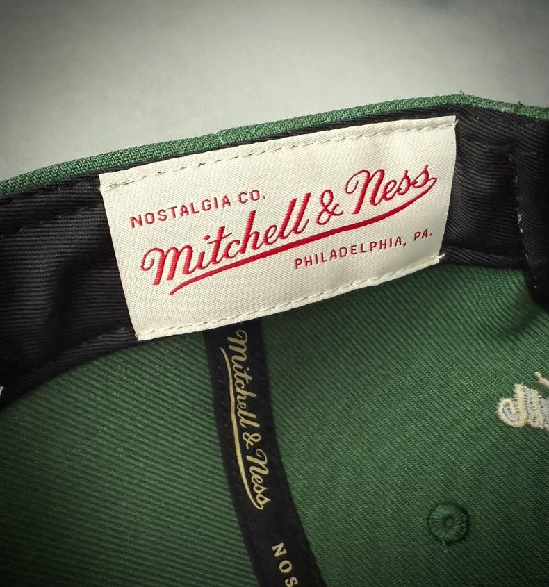 Bape × Mitchell & Ness × NBA NBA Seattle Super Sonics 40th Anniversary Baseball Hard Cap Size ONE SIZE - 9 Thumbnail