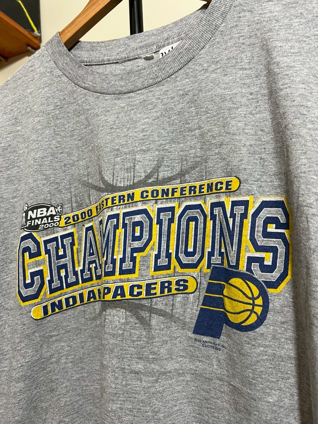 NBA × Vintage Vintage Indiana Pacers Shirt NBA bnz02 Size US L / EU 52-54 / 3 - 4 Thumbnail