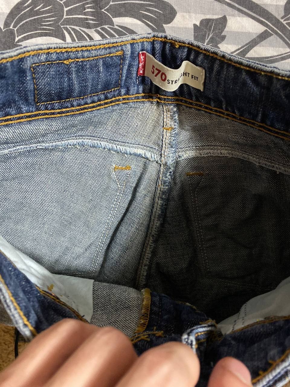 Levi's VINTAGE LEVIS Regular Fit Straight Jeans Denim Pants Size US 32 / EU 48 - 13 Thumbnail