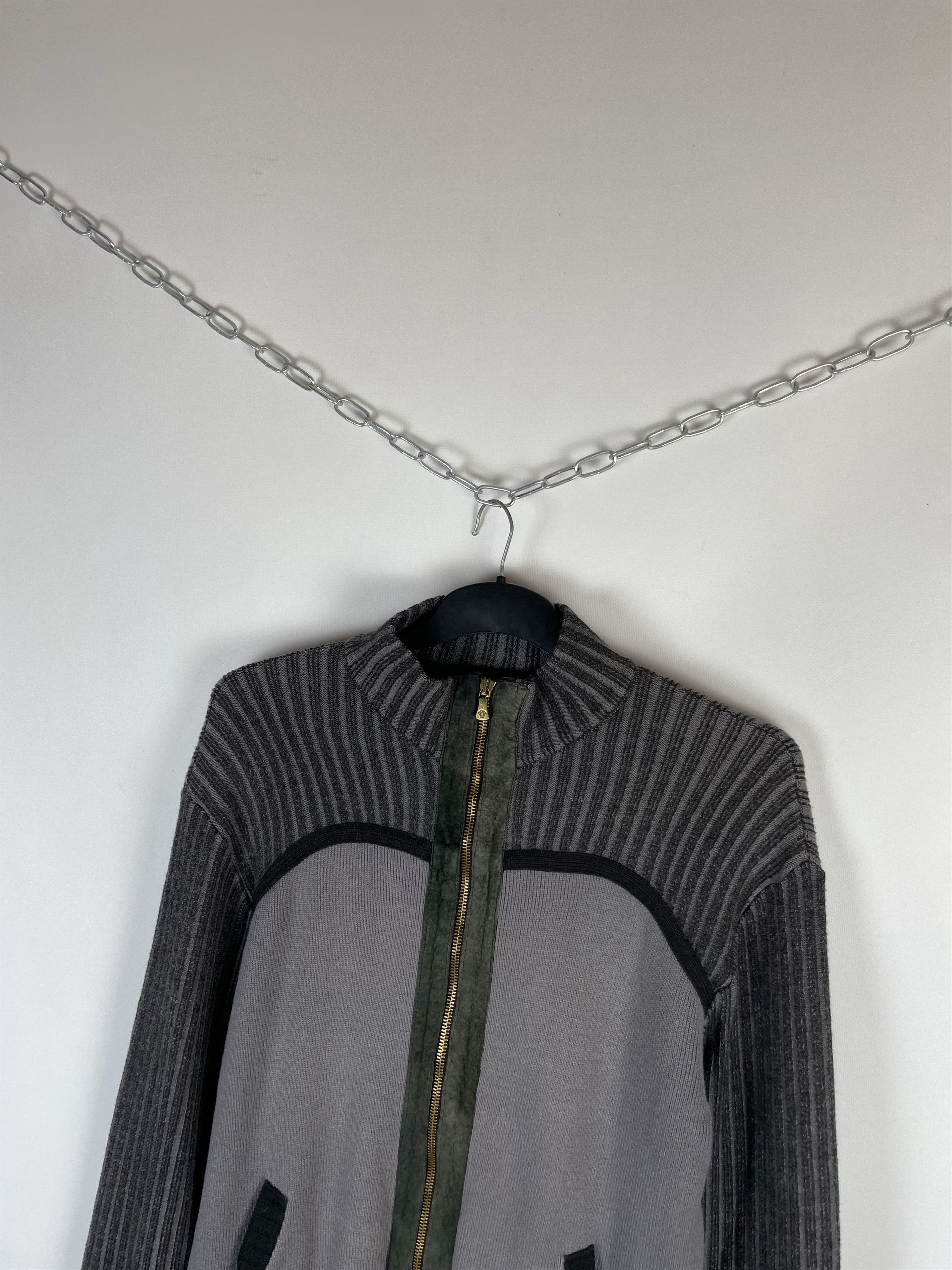 Versace Vintage Versace Jeans Couture Zip Sweater 90s Size US XL / EU 56 / 4 - 3 Thumbnail