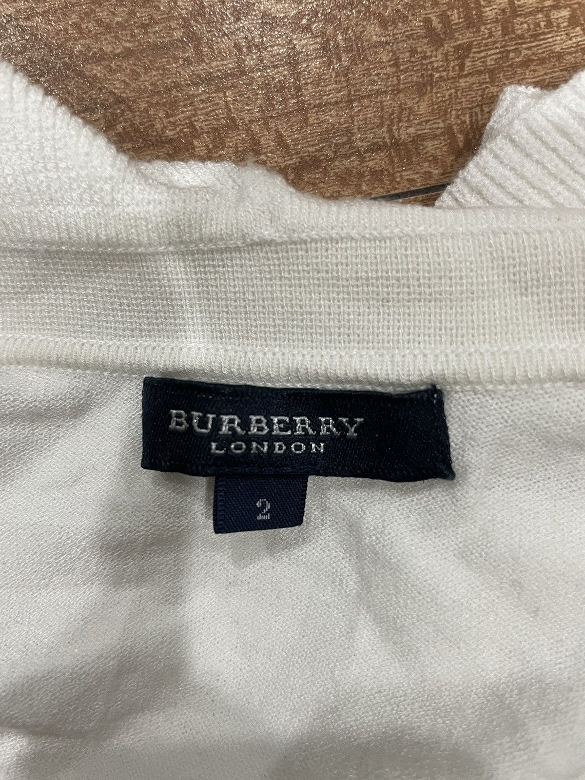 Burberry Burberry Ruffle White Cardigan Size XS / US 0-2 / IT 36-38 - 5 Thumbnail