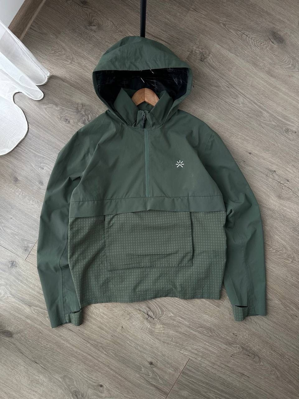 Japanese Brand × Vintage Vintage Tropicfeel Green Womens Anorak Waterproof Jacket Size L / US 10 / IT 46 - 2 Thumbnail