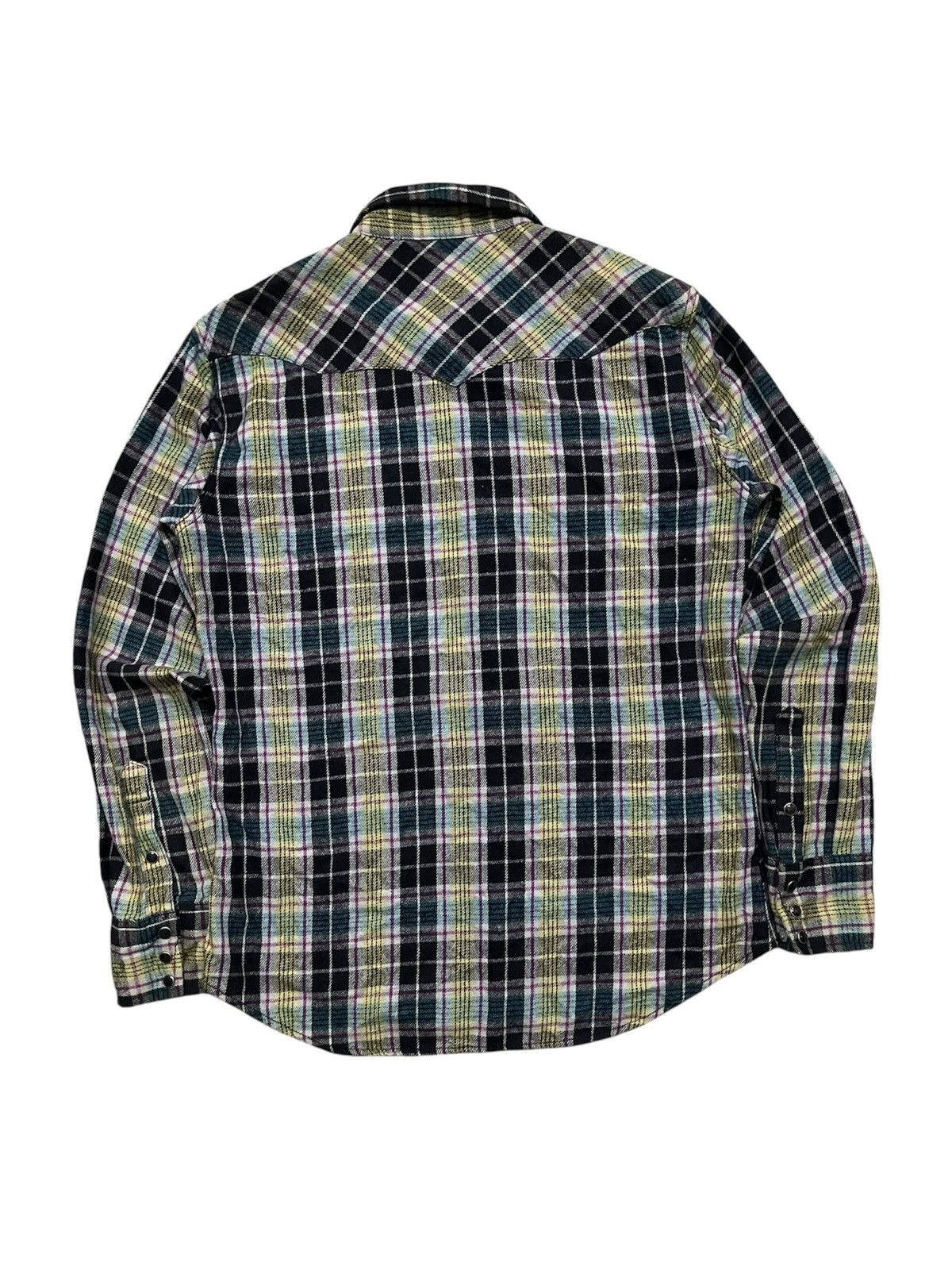 Wrangler VINTAGE WRANGLER PRE-SHRUNK TARTAN PLAID WESTERN BUTTON UP Size US M / EU 48-50 / 2 - 2 Thumbnail