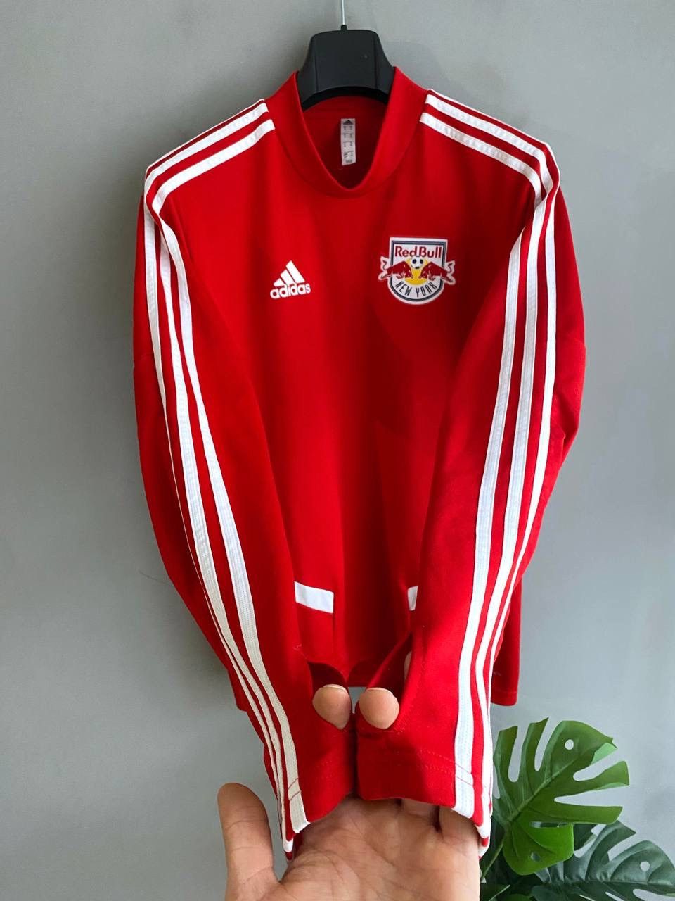 Adidas FC New York Red Bulls MLS Soccer Training Long Sleeve Size M Size US M / EU 48-50 / 2 - 7 Thumbnail