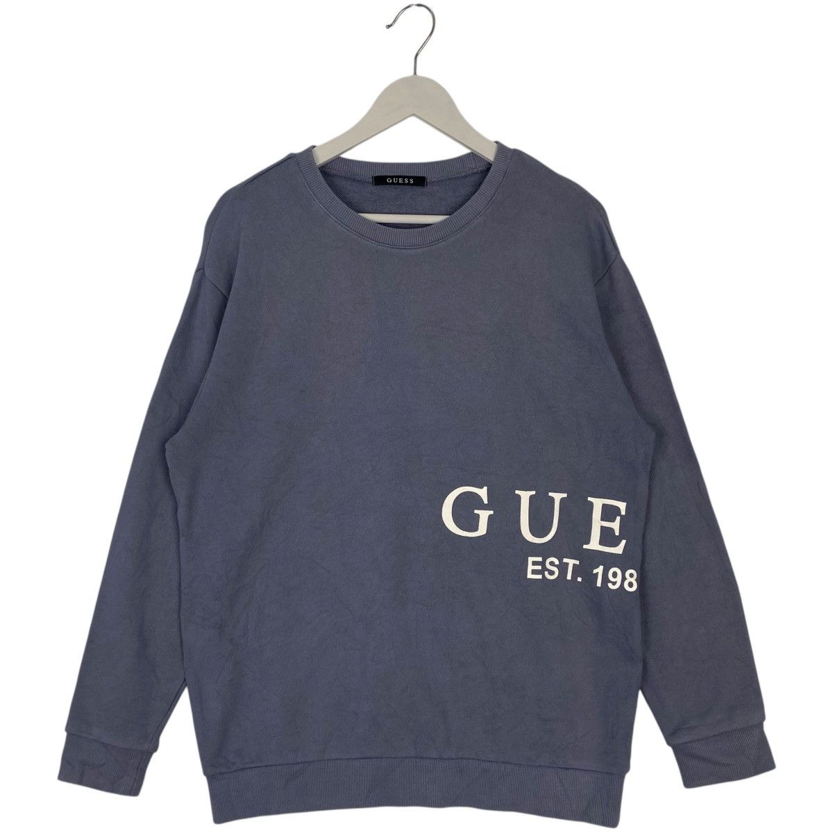 Other Vintage Guess Sweatshirt Crewneck Blue Pullover Jumper Sz M Size US M / EU 48-50 / 2 - 1 Thumbnail