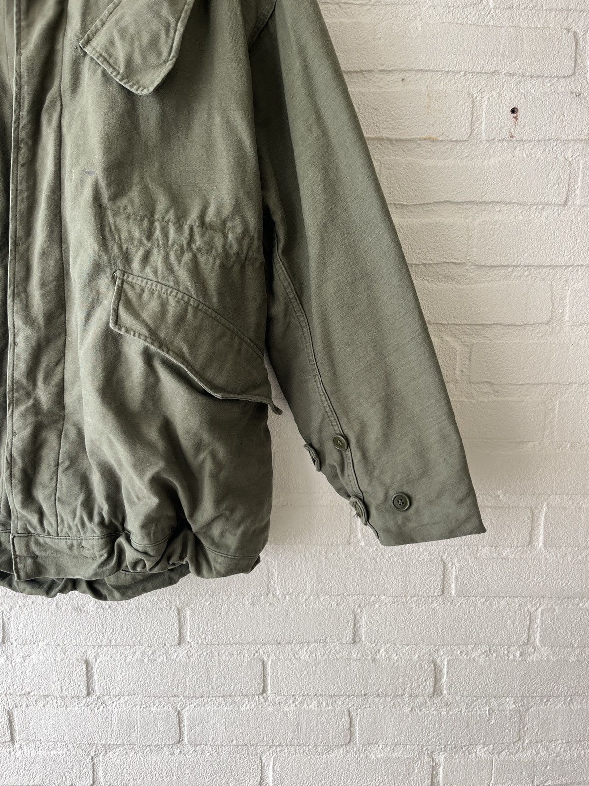 Vintage Vintage military camo jacket army 70s Size US M / EU 48-50 / 2 - 5 Thumbnail