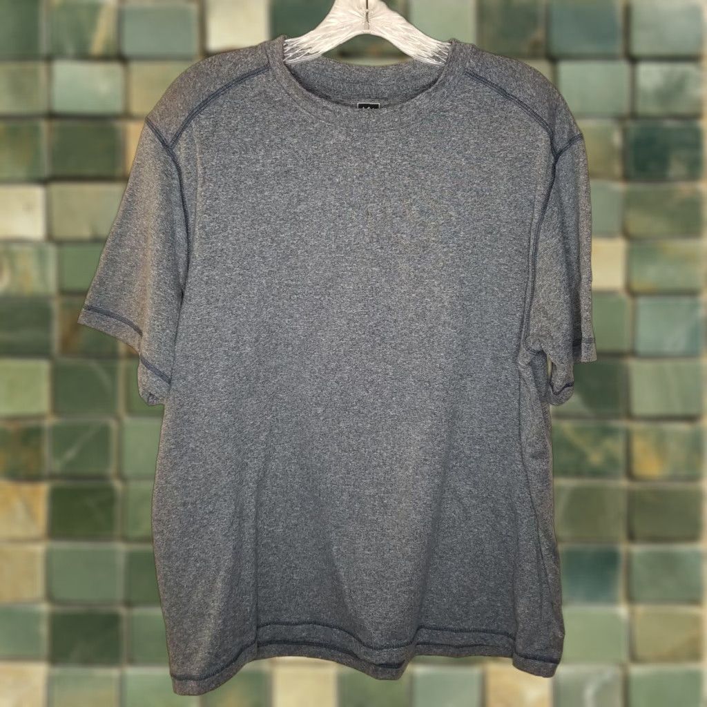 Vintage REI T-Shirt Shirt Mens Activewear Short Sleeve Size L Blue Gray Size US L / EU 52-54 / 3 - 1 Thumbnail