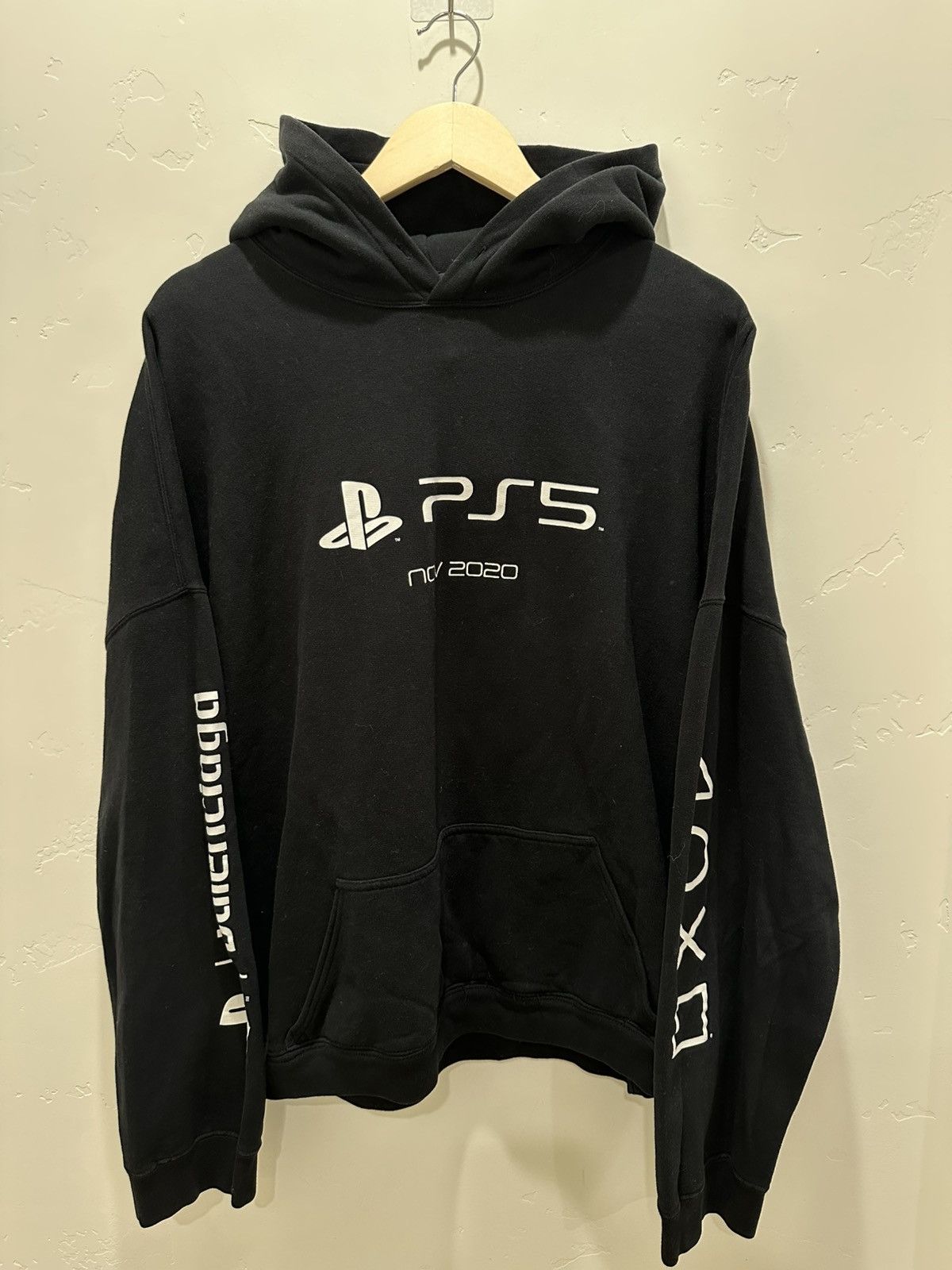 20aw BALENCIAGA PS5 Hoodie NOV 2020 Balenciaga x PS5 Unisex