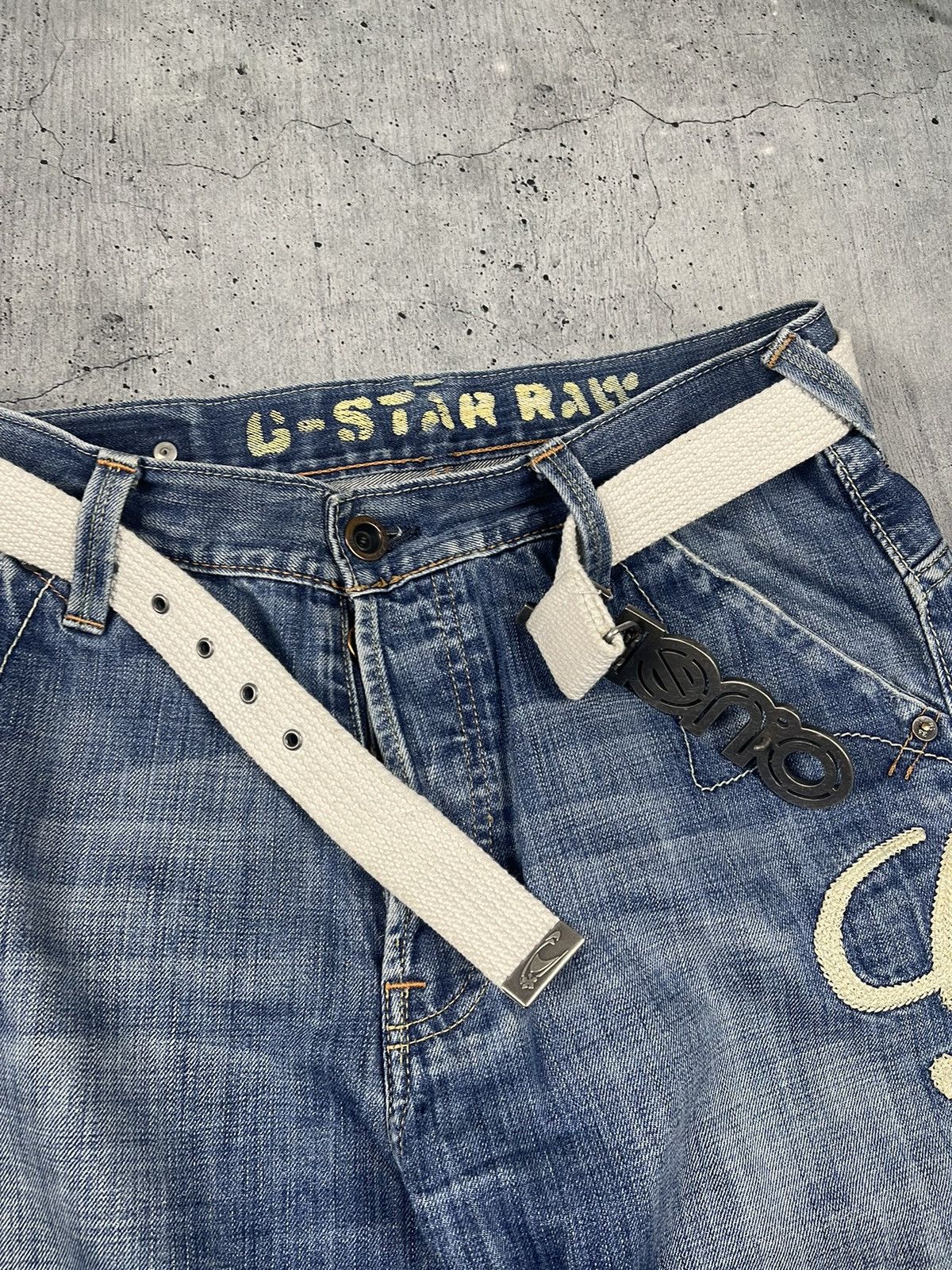 O'Neill × Vintage CRAZY Y2K O’neil Big Metal Buckle Belt Size ONE SIZE - 6 Thumbnail