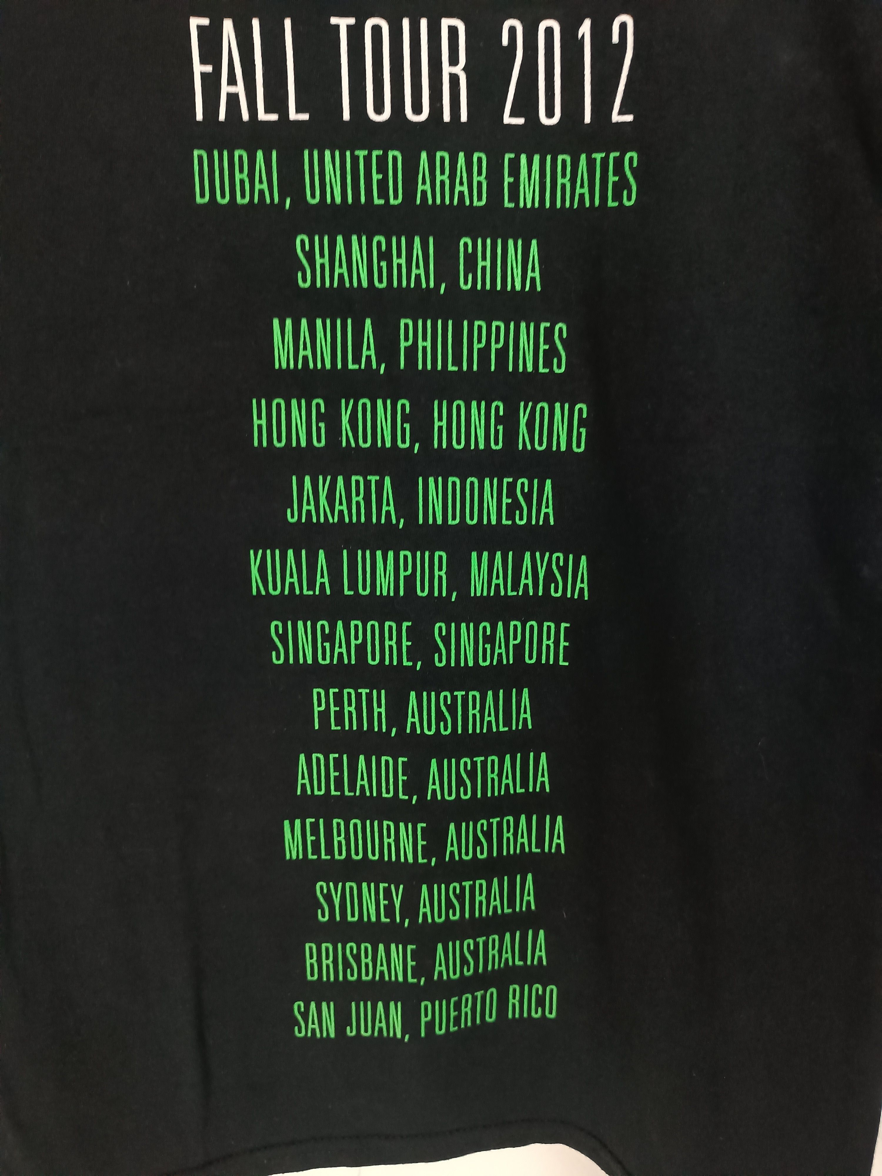 Rap Tees VINTAGE '12 JENNIFER LOPEZ JLO TOUR shakira affleck britney Size US S / EU 44-46 / 1 - 16 Thumbnail