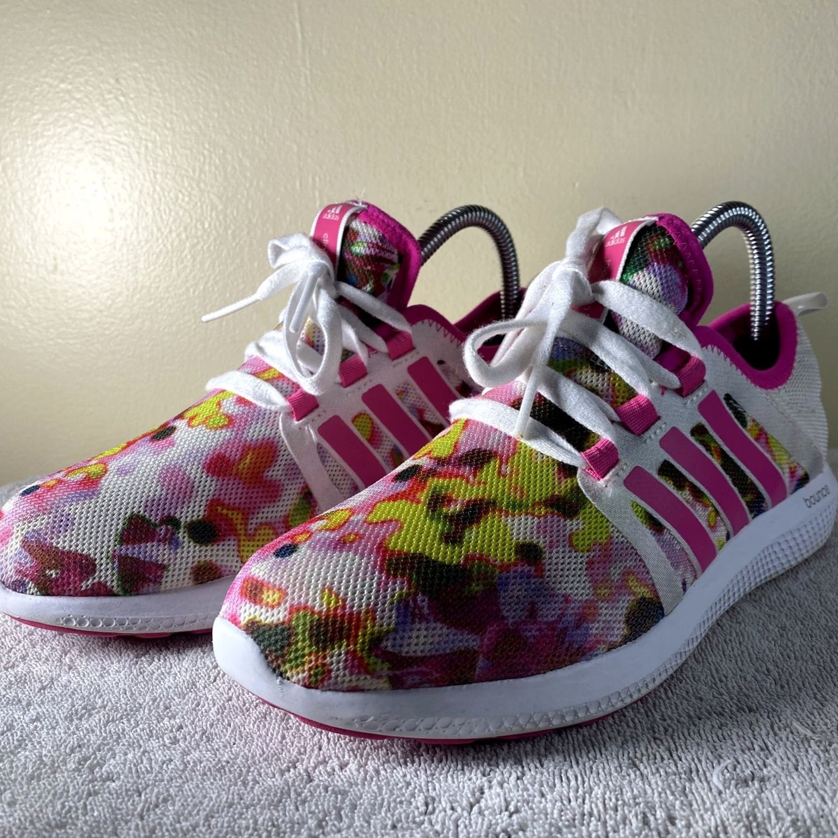 Adidas adidas Climacool Bounce Tie Dye Sneakers Women's 6.5 Pink Shoes Sneaker Athletic Tie Dye Women’s Size US 7 / IT 37 - 3 Thumbnail