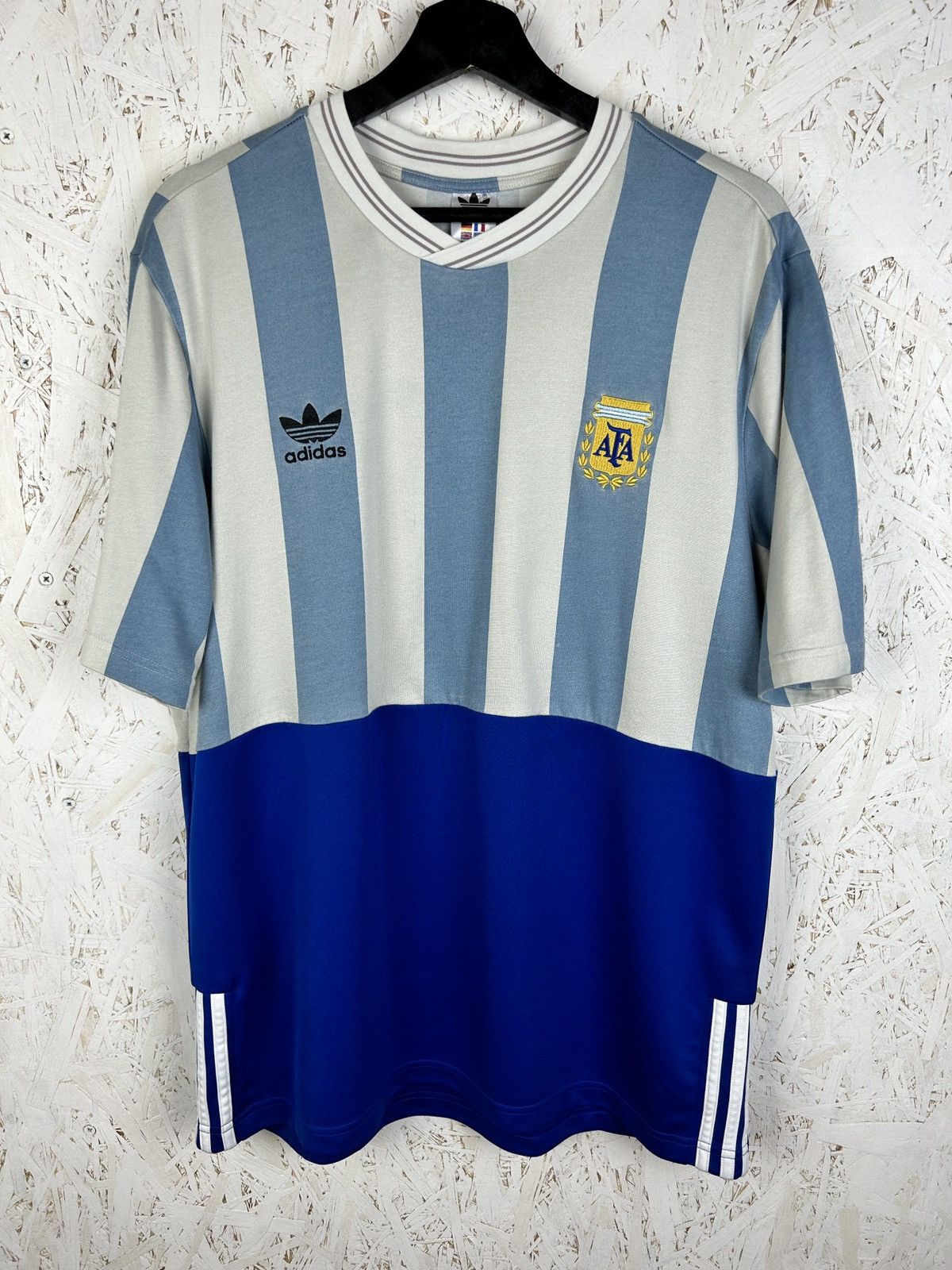 Adidas Adidas Originals Argentina #10 Maradona 2018 Retro Jersey L Size US L / EU 52-54 / 3 - 1 Thumbnail