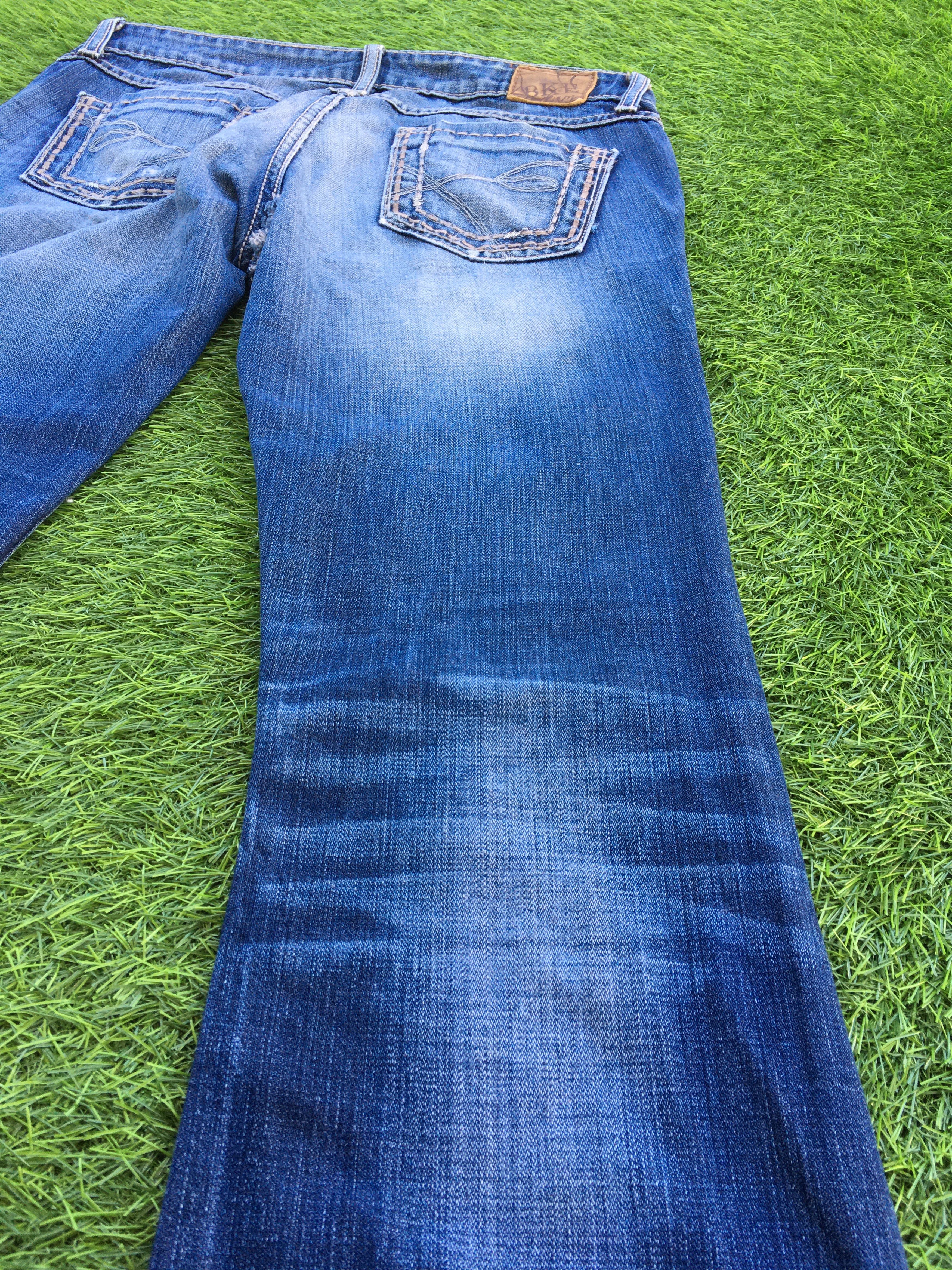 Japanese Brand × Jean Low Rise Distressed Flare Jeans D-1017 Size 28" / US 6 / IT 42 - 7 Thumbnail