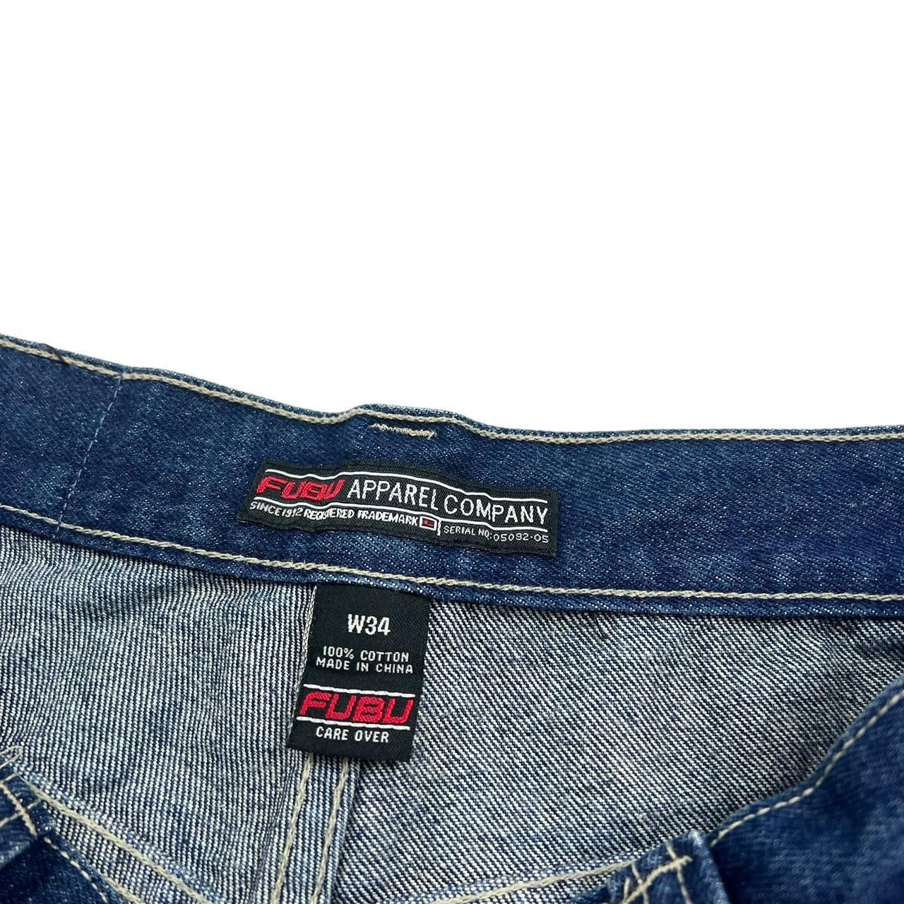 Fubu Vintage Fubu Denim Shorts / Jorts - Waist: 33” Size US 33 - 6 Thumbnail