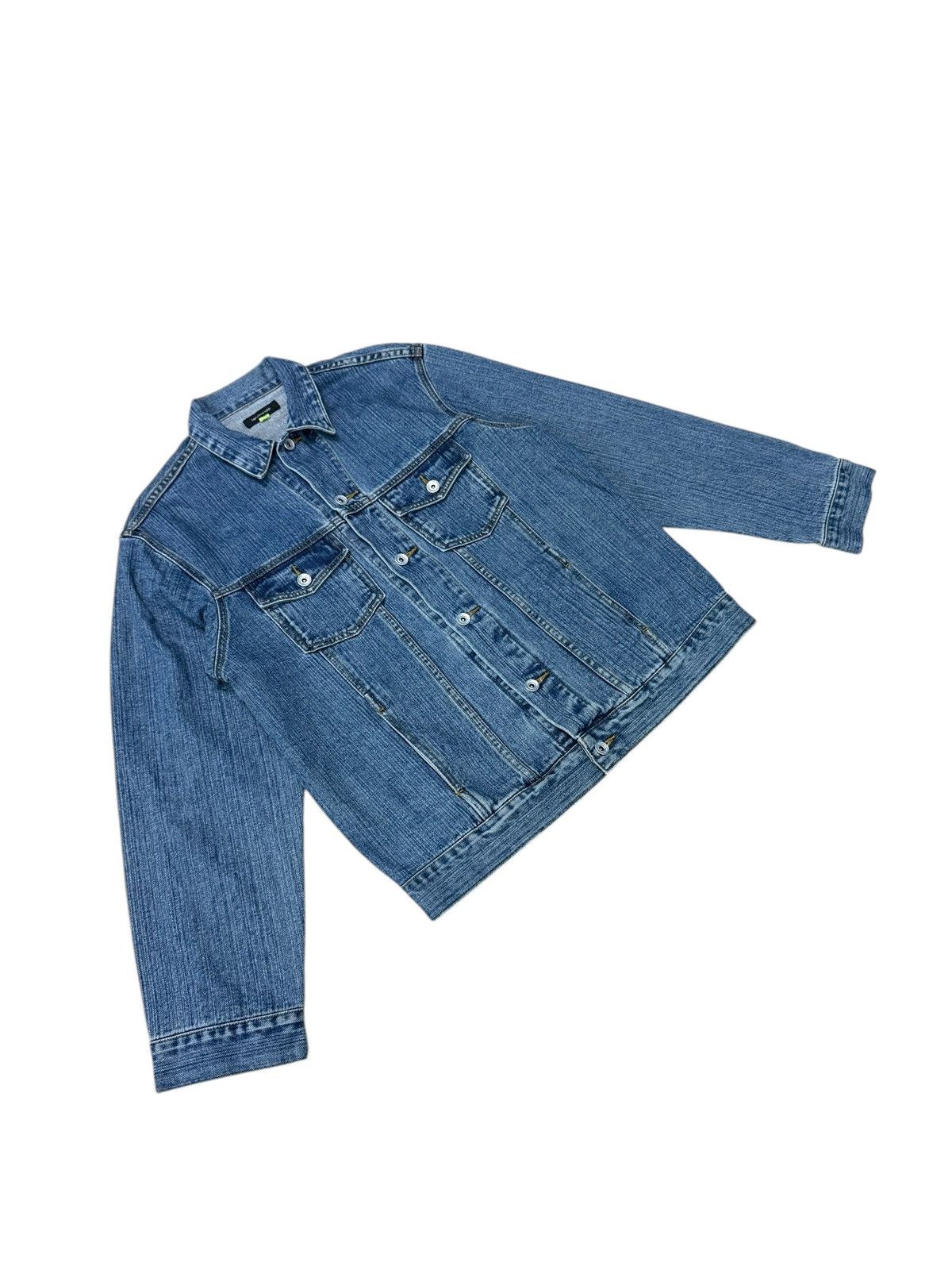 Supreme BALANCE WEAR DESIGN SPLASH DENIM JACKET Size US L / EU 52-54 / 3 - 10 Thumbnail