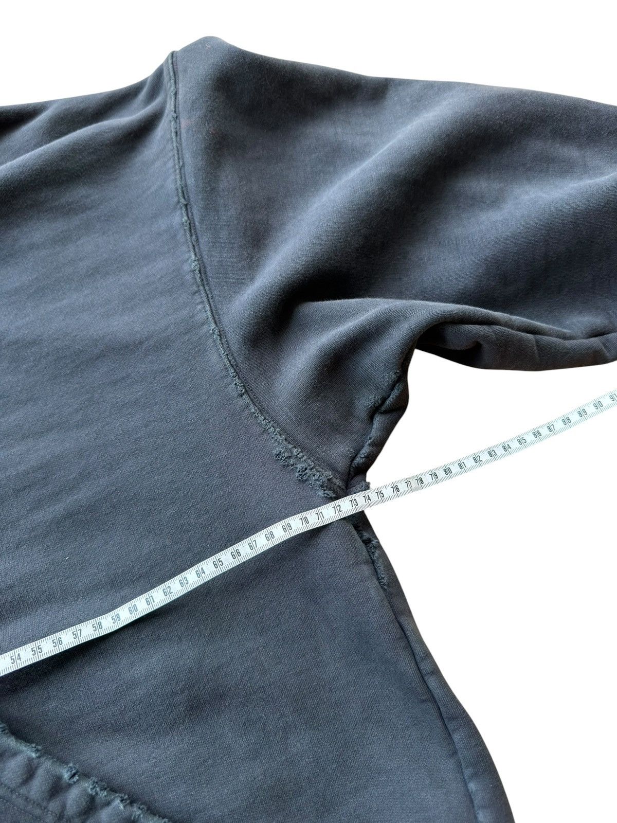 Balenciaga BALENCIAGA DEMNA WINTER 24 HOODIE DISTRESSED PLANET HOLLY Size US XL / EU 56 / 4 - 19 Thumbnail