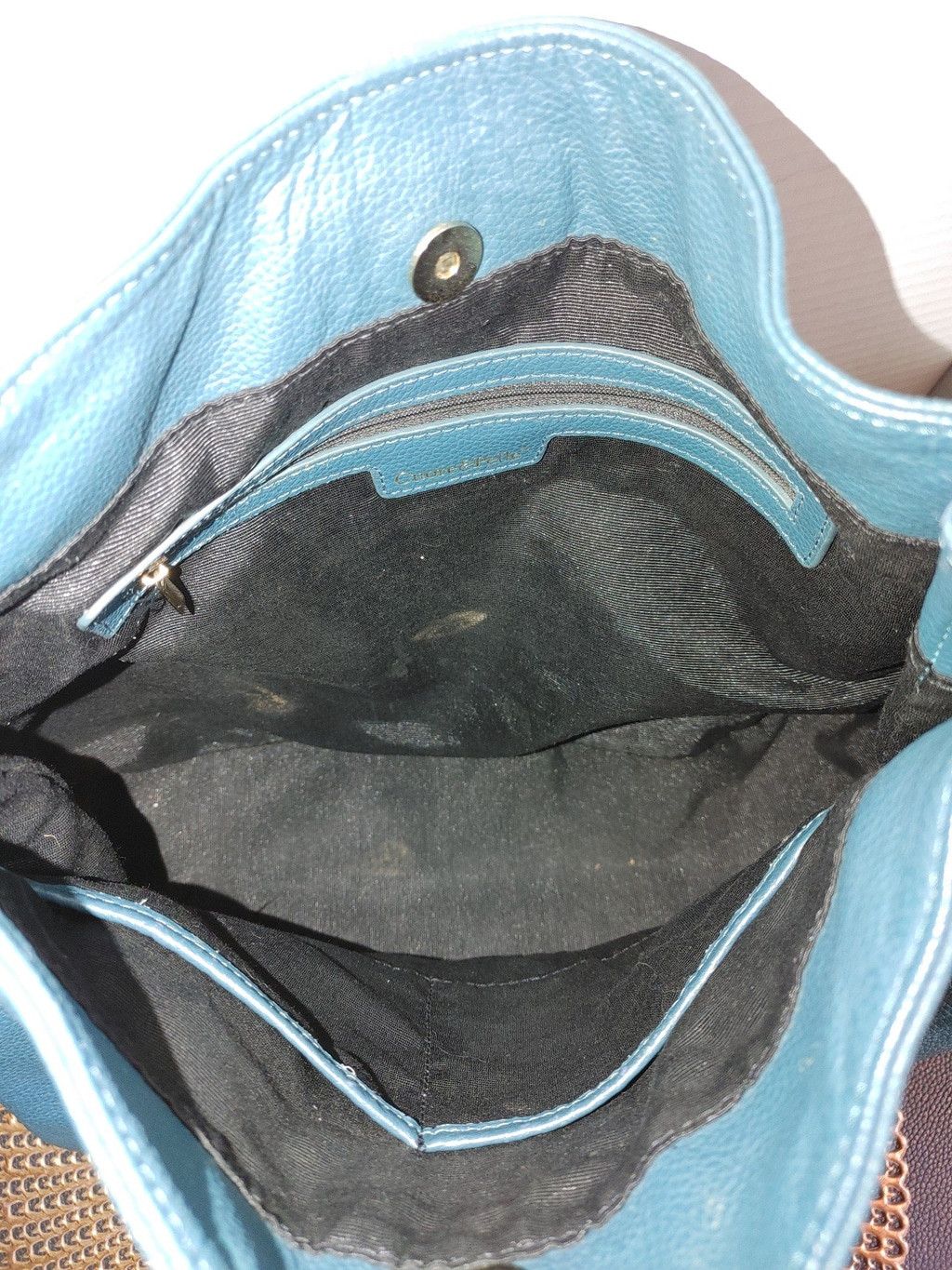 Vera Pelle Cuore & Pelle Sophia Leather Hobo Bag Size ONE SIZE - 7 Thumbnail