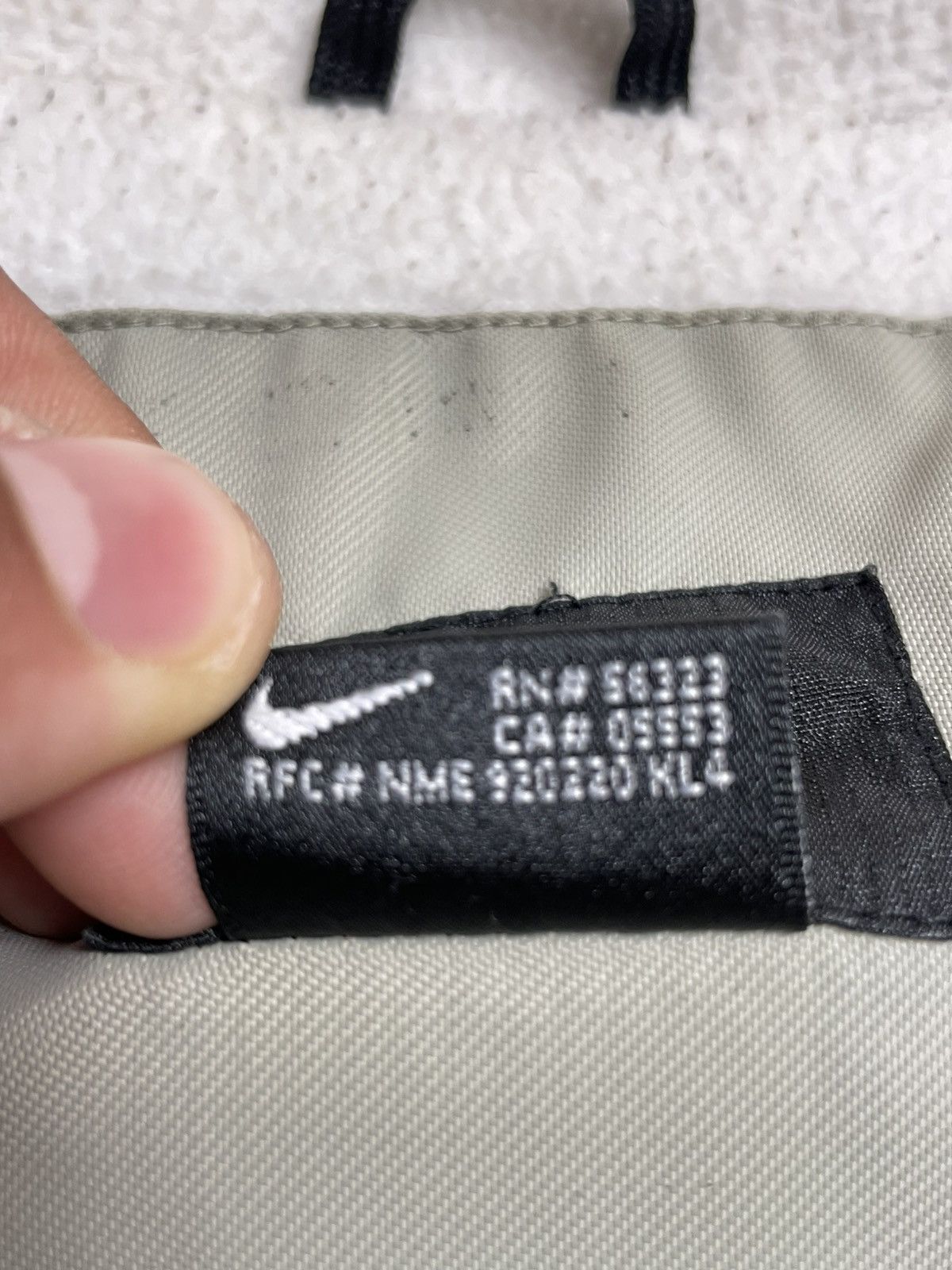 Nike × Vintage Nike Vintage 90’s Light Jacket Small Logo Oversized Y2K Size US XL / EU 56 / 4 - 12 Thumbnail