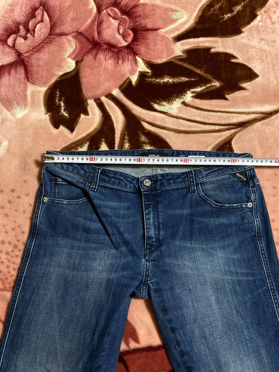 Japanese Brand Vintage Dirty Baggy Faded Jean Japan Avant Garde Style Size US 32 / EU 48 - 12 Thumbnail