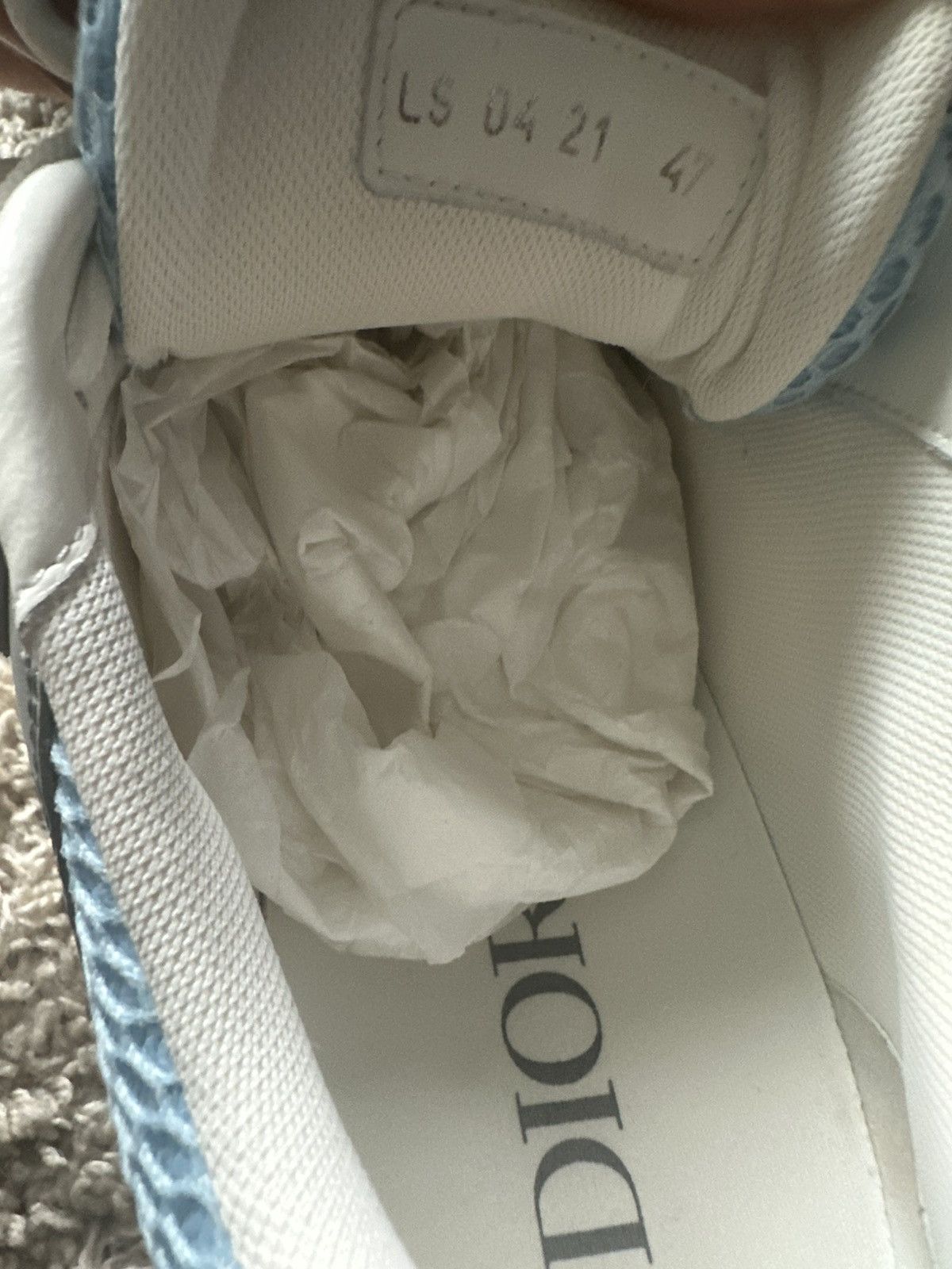 Dior Dior b22 Blue White Size US 14 / EU 47 - 6 Thumbnail