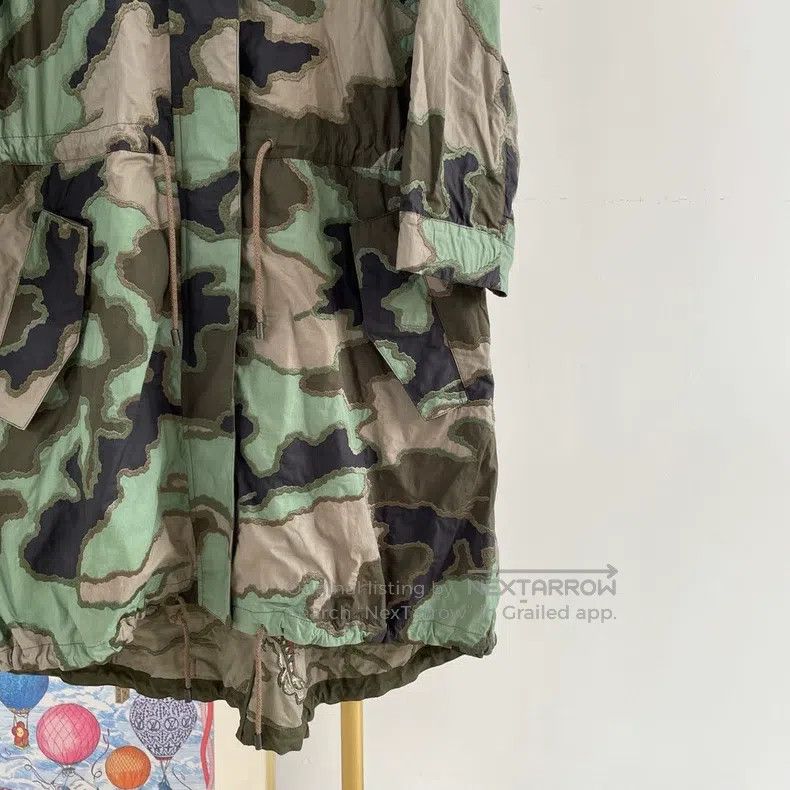 Valentino Valentino Camouflage embroidered jacket Size S / US 4 / IT 40 - 4 Thumbnail