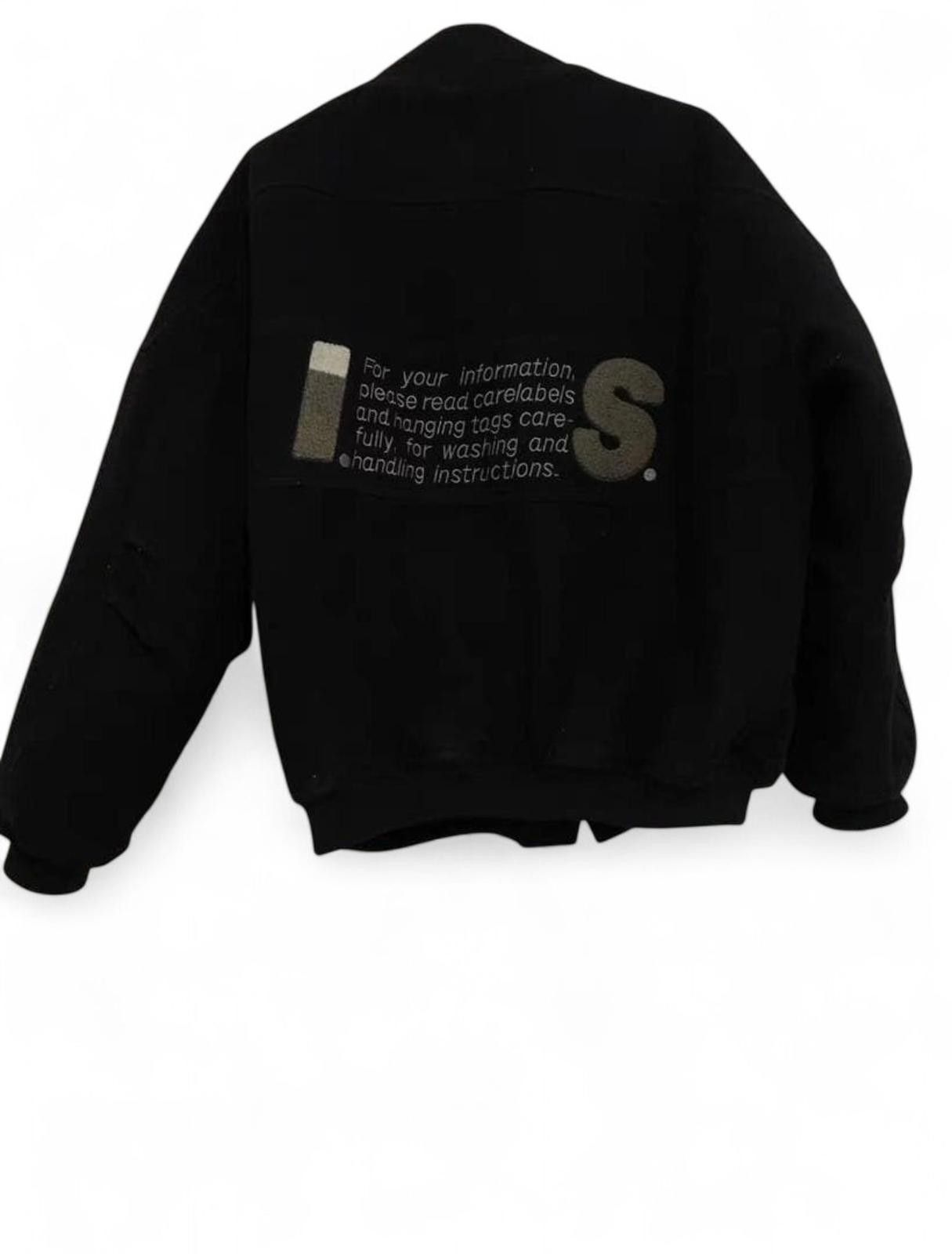 Issey Miyake Issey Miyake - Black Bomber Jacket with Multiple Pockets Size US M / EU 48-50 / 2 - 3 Thumbnail