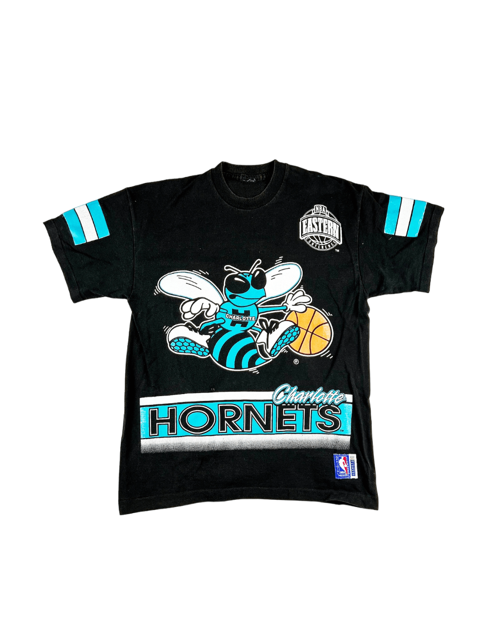 NBA × Vintage Vintage NBA Charlotte Hornets Rare Size US L / EU 52-54 / 3 - 1 Thumbnail