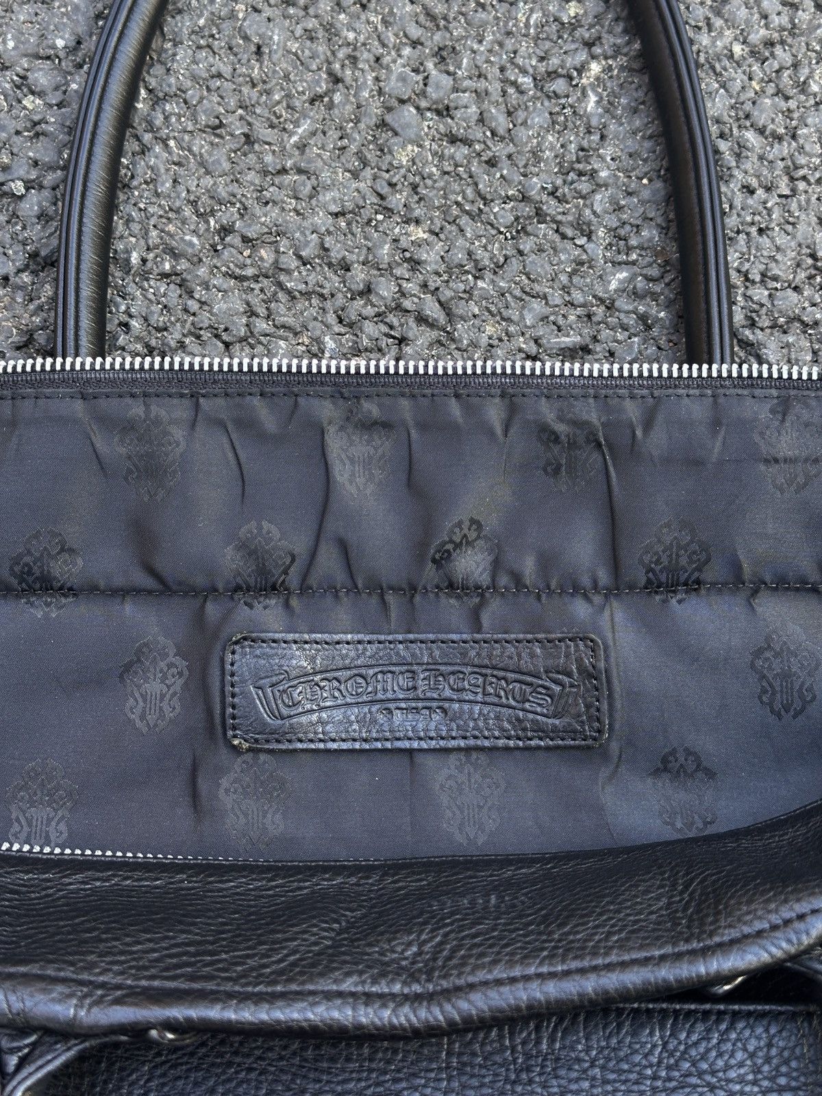 Chrome Hearts Shoulder Bag 4 Pockets 4 Cross Patch Tote Size ONE SIZE - 9 Thumbnail