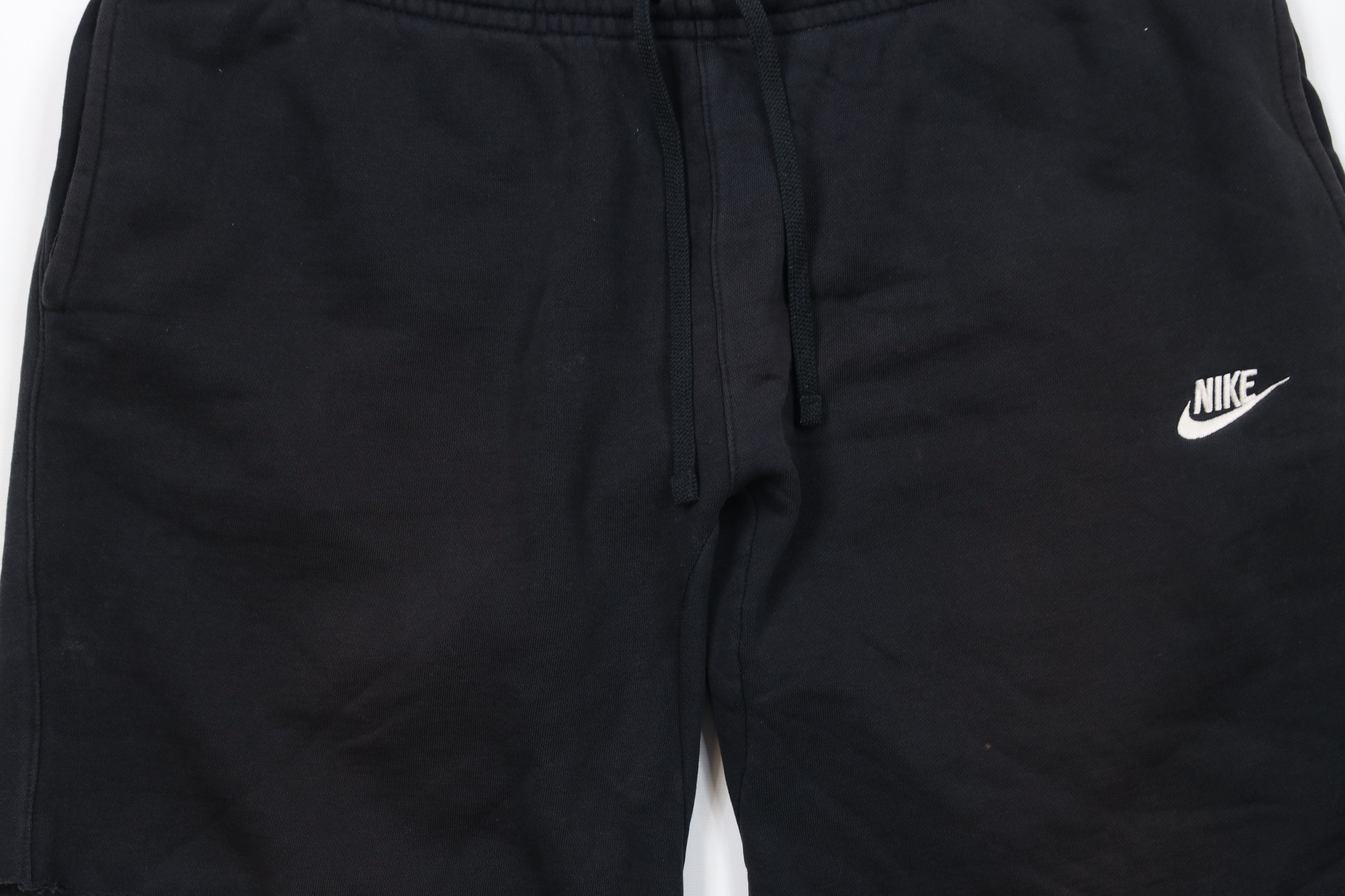 Nike × Vintage Vintage Y2K Nike Spell Out Custom Cut Off Sweatpants Shorts Size US 36 / EU 52 - 3 Thumbnail