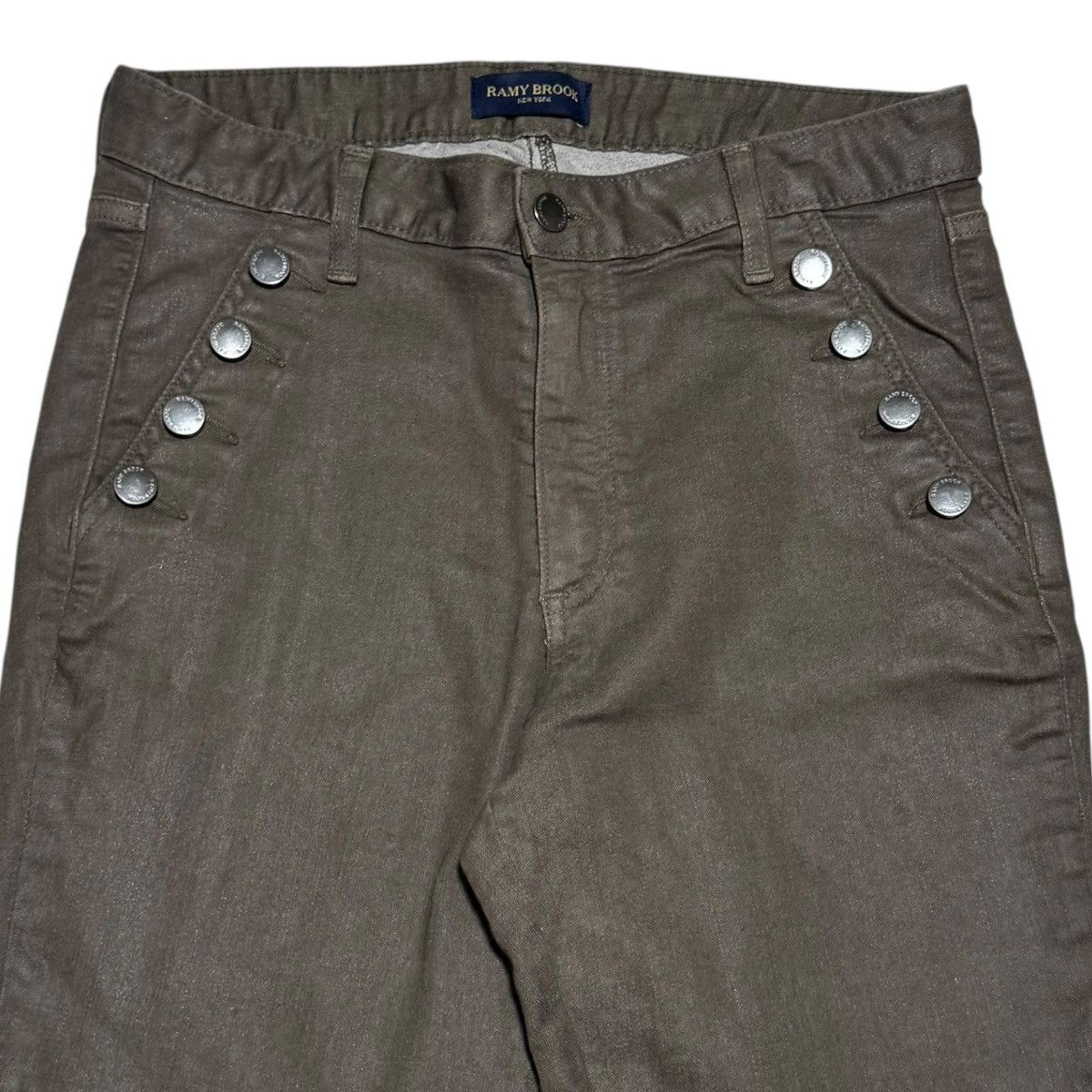 Ramy Brook Ramy Brook New York Coated Skinny Pants Women’s 28.5x27.75 Size 28" / US 6 / IT 42 - 4 Thumbnail