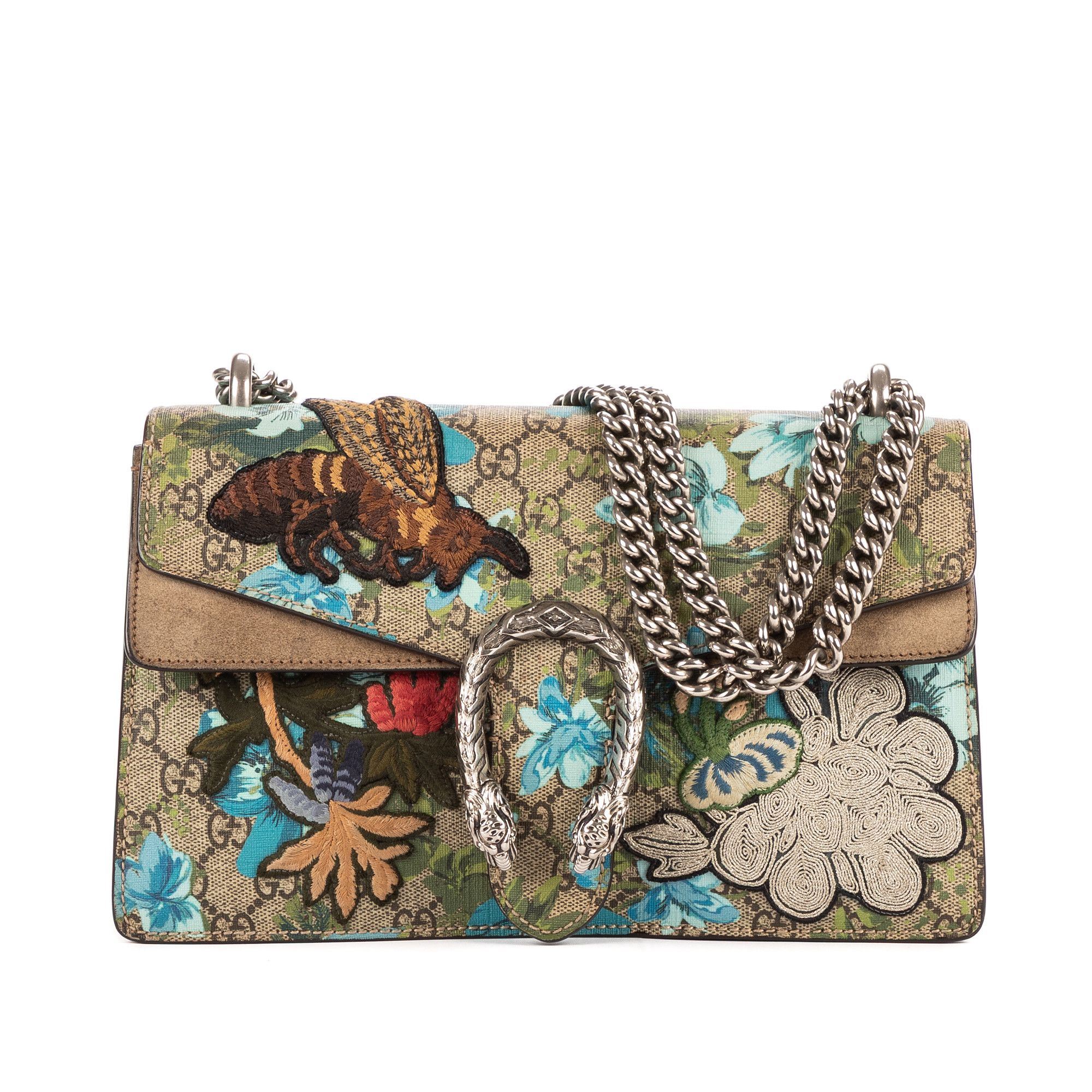 Blooms with Bee Embroidered Dionysus Small