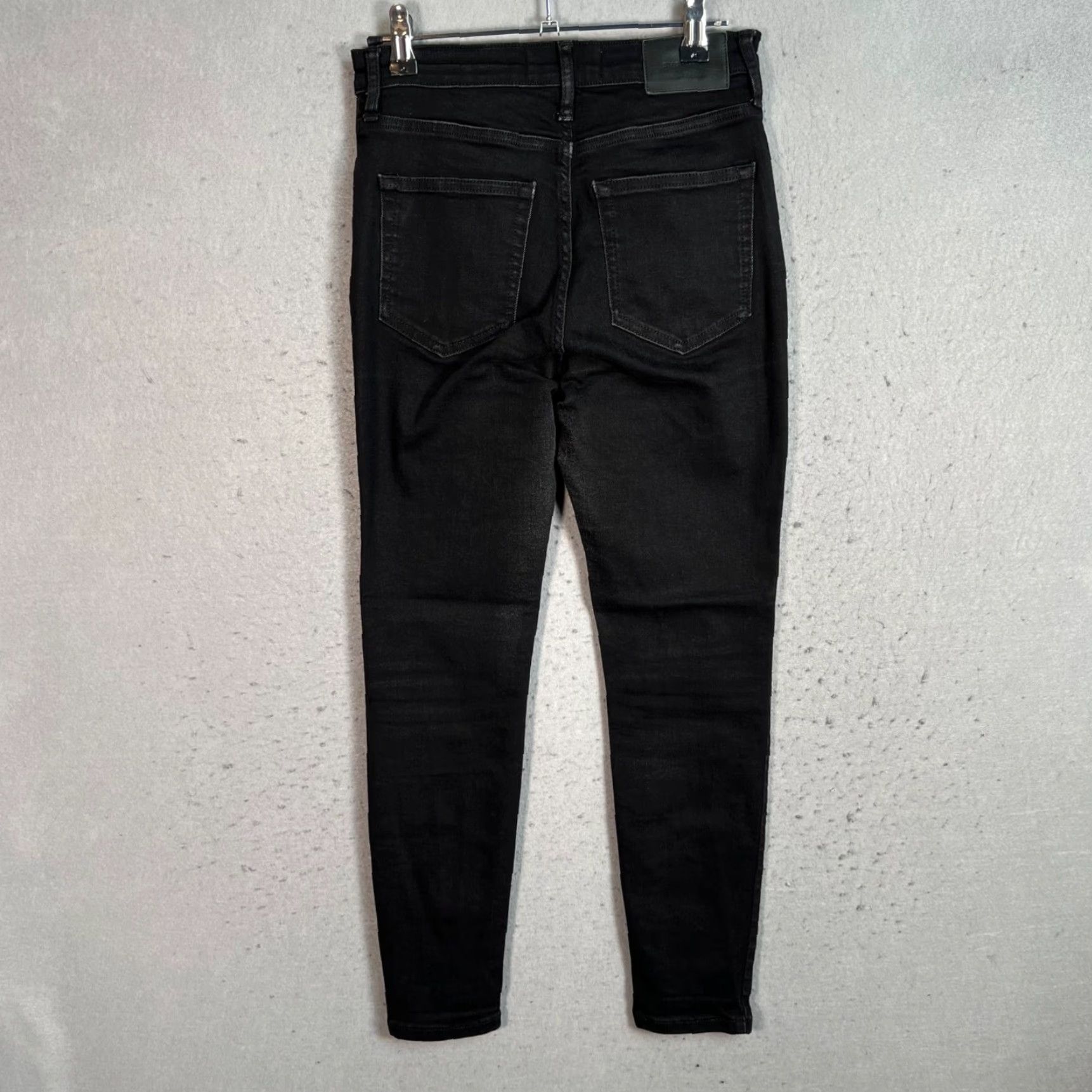 Everlane Everlane Womens Size 26 High Rise Skinny Ankle Jeans Cotton Blend Denim Black Size 26" / US 2 / IT 38 - 2 Thumbnail