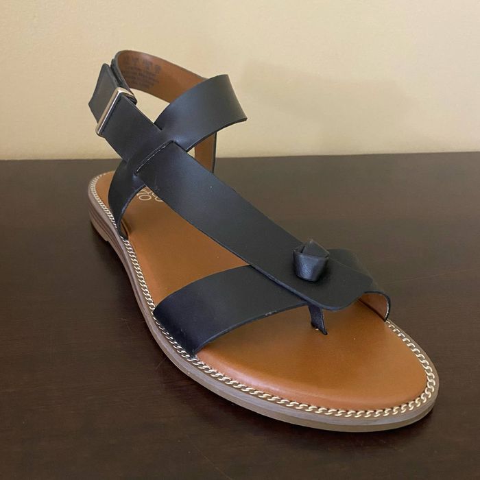 Franco Sarto Franco Sarto Womens Glenni Ankle Strap Flat Sandals Grailed