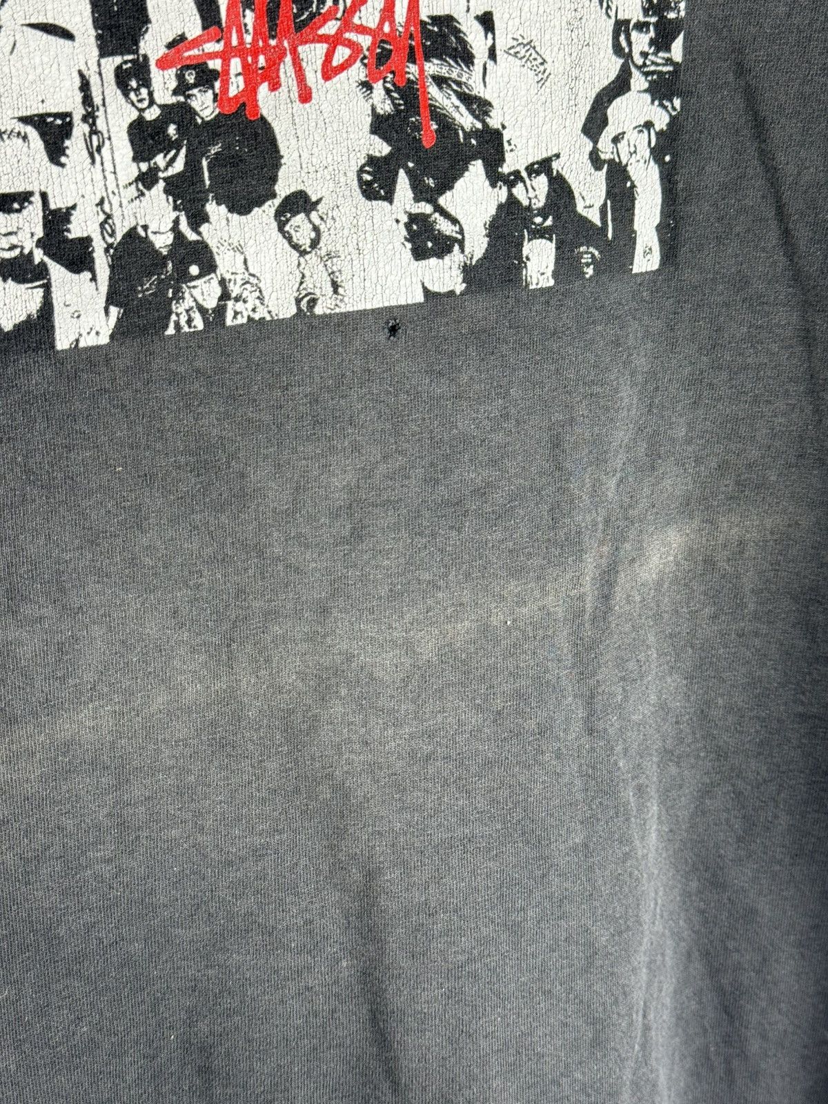 Stussy Vintage 90s Stussy Rap T-Shirt Made in USA 🇺🇸 Y2K Size US S / EU 44-46 / 1 - 6 Thumbnail