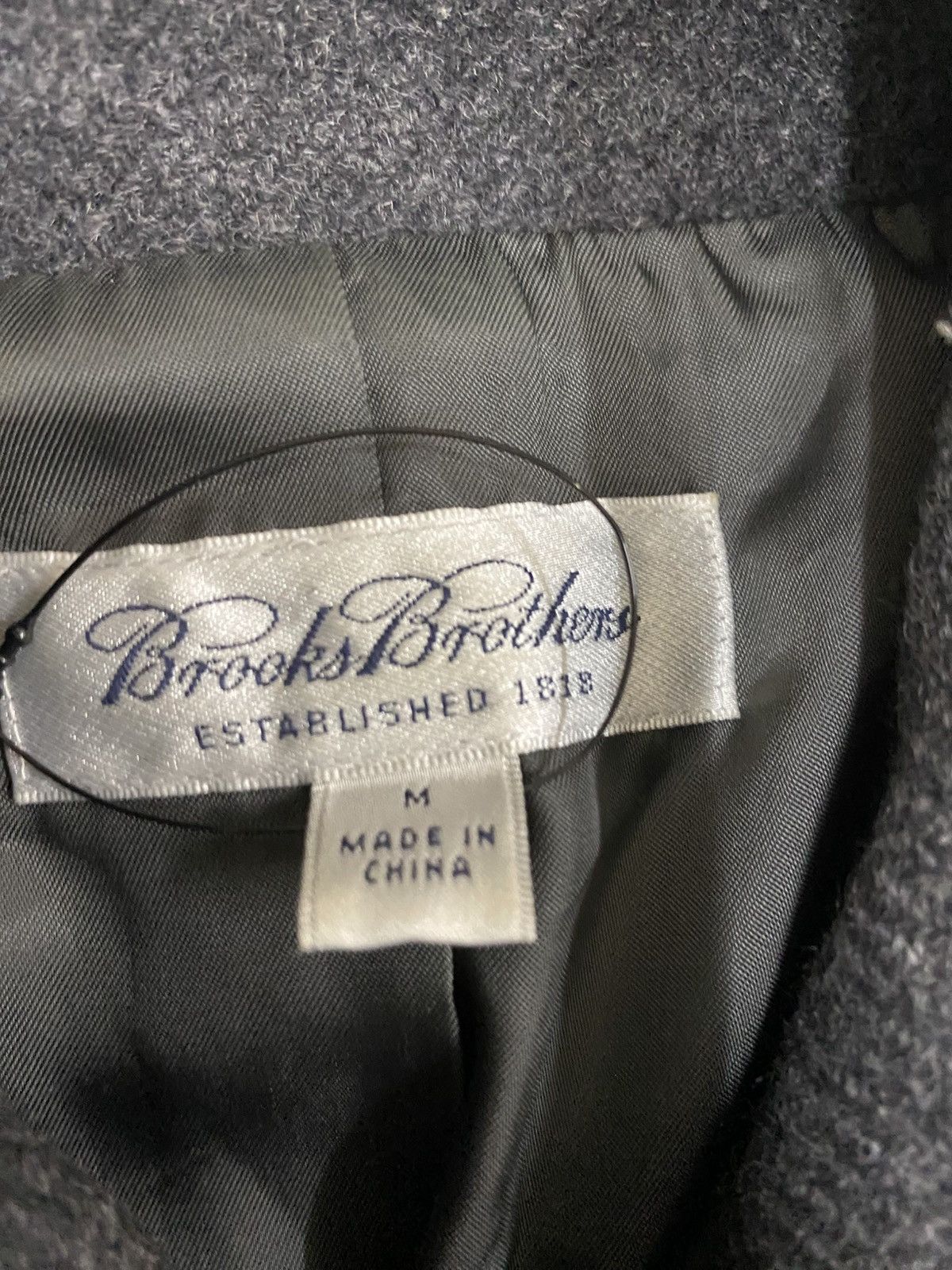 Brooks Brothers Brooks Brothers Wool Coat Jacket - S Size US S / EU 44-46 / 1 - 8 Thumbnail