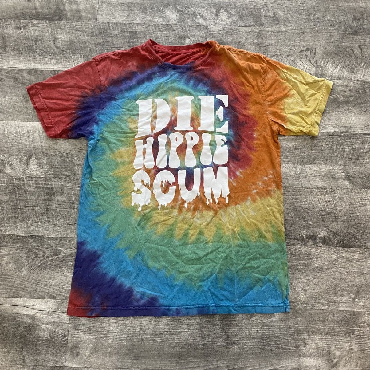 Huf RARE HUF Tie dye t shirt size Large Size US L / EU 52-54 / 3 - 1 Thumbnail