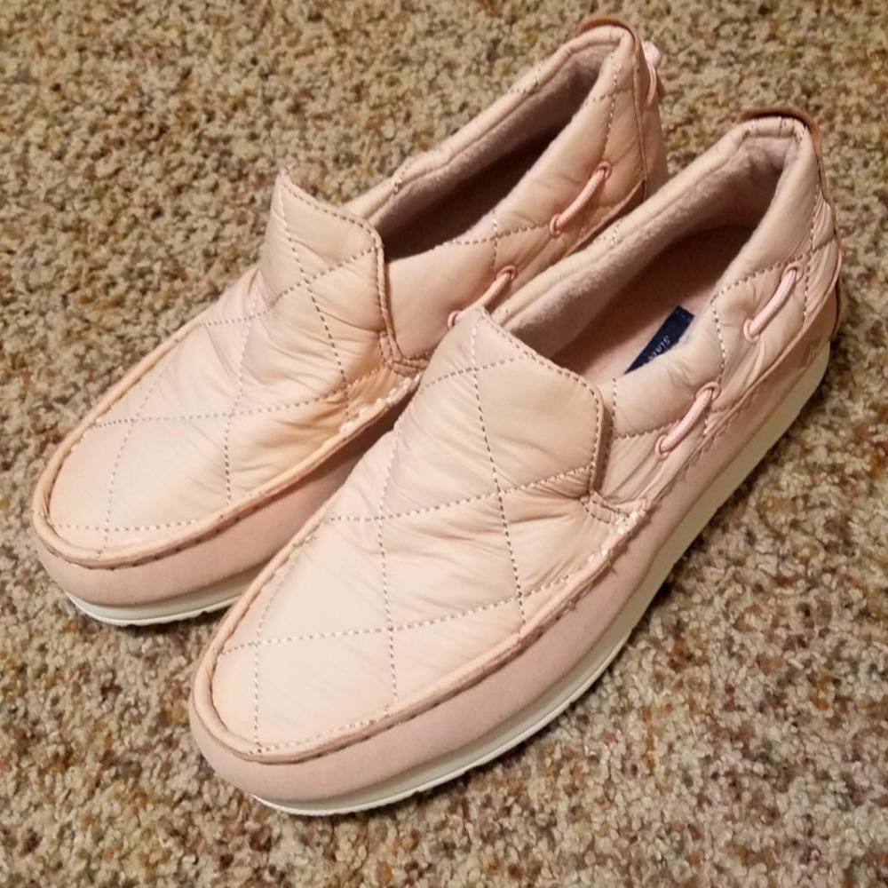 Sperry Sperry Women's Pink Quilted Slip-On Shoes 7.5 Size US 7.5 / IT 37.5 - 2 Thumbnail