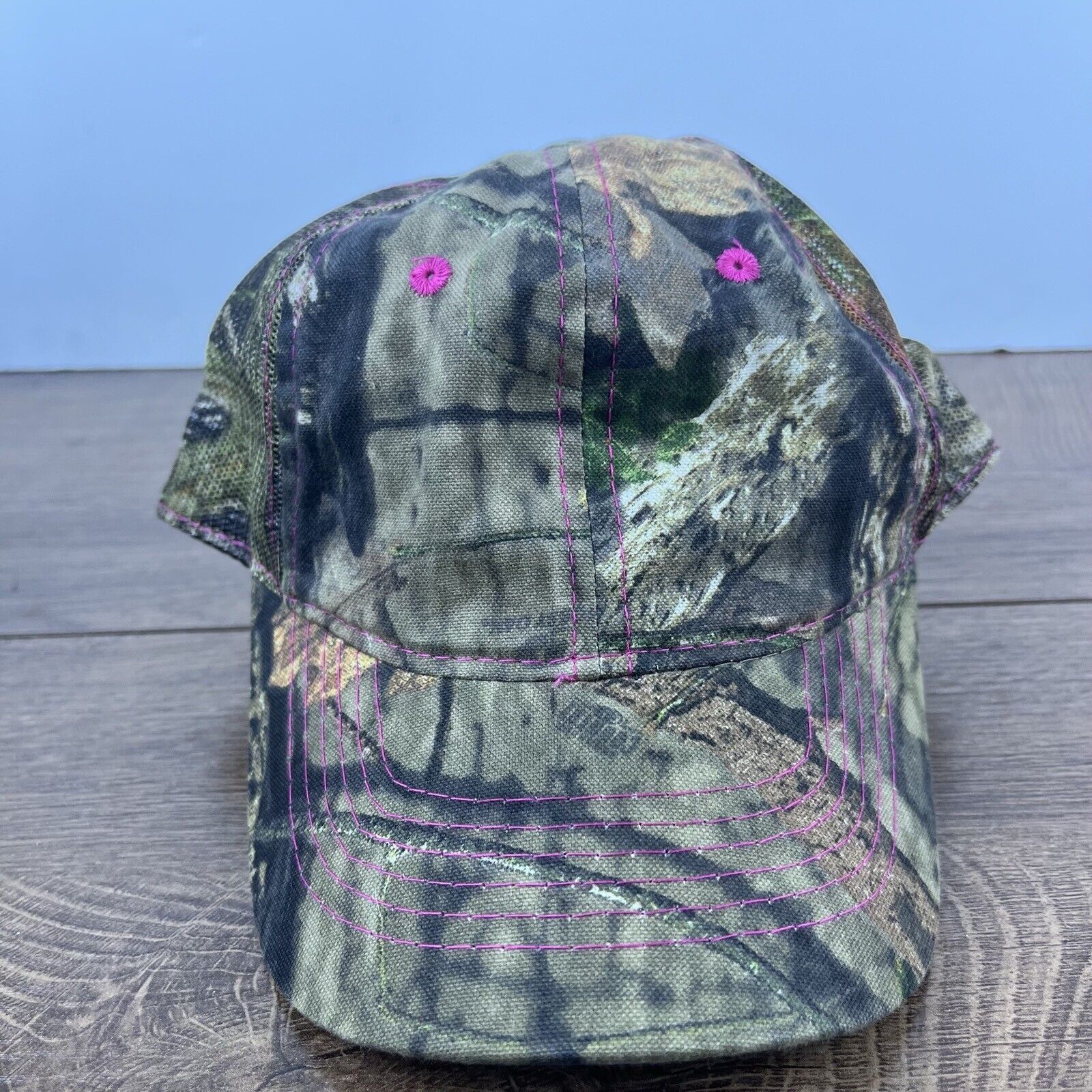 Other Camo Hunting Hat Adjustable Hat Camo Adjustable Hat Green Ad Size ONE SIZE - 2 Thumbnail