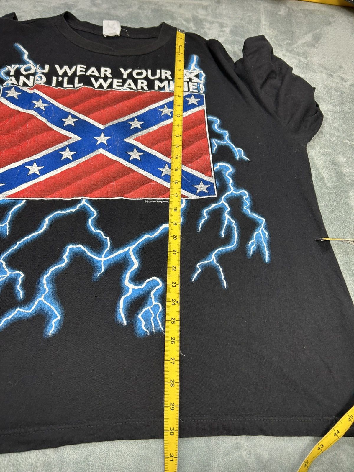 Vintage Vintage 90’s Thunder Rebel T-shirt Size US XXL / EU 58 / 5 - 10 Thumbnail