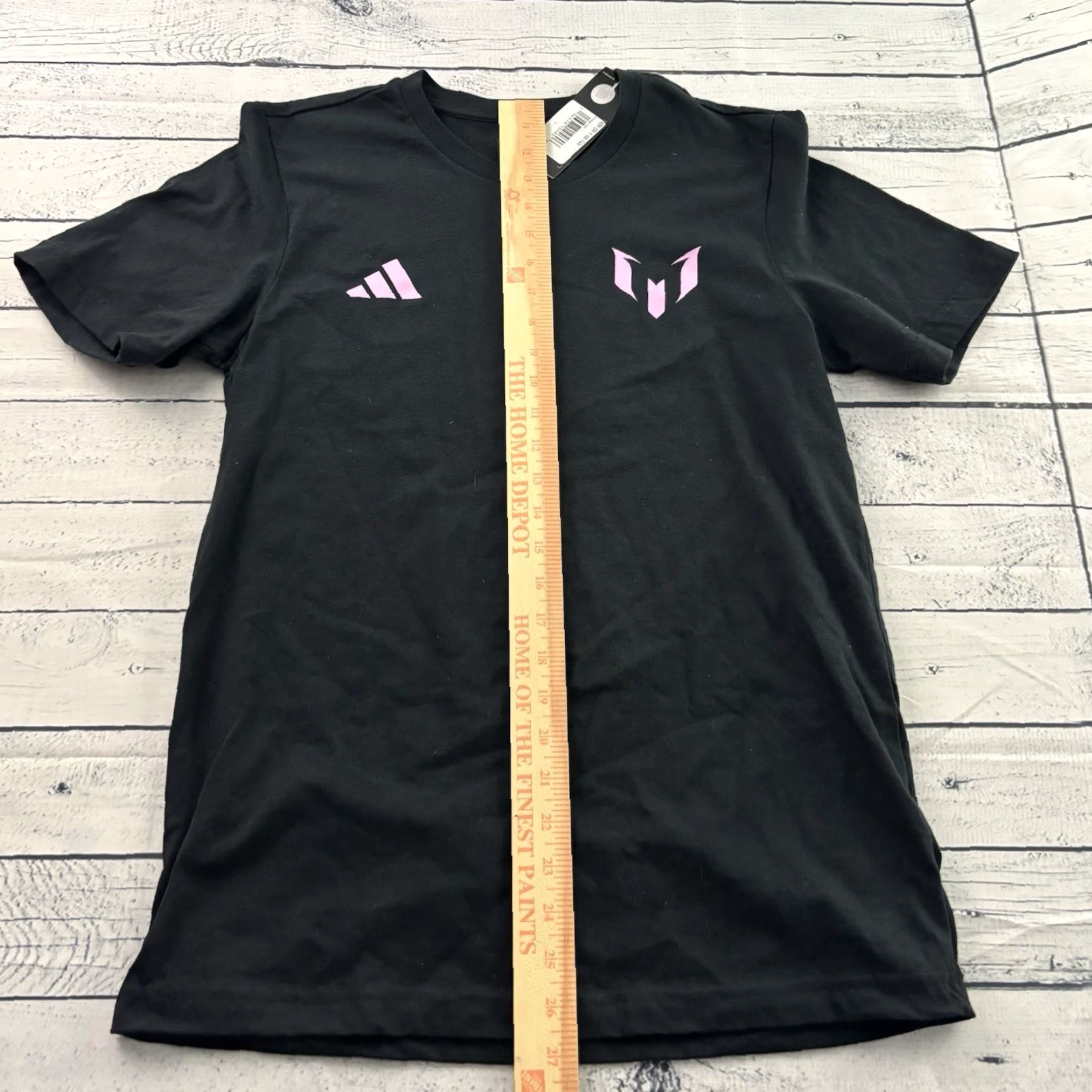 Adidas Adidas Messi #10 Short Sleeve T Shirt MLS Soccer Men's Small Black Size US S / EU 44-46 / 1 - 4 Thumbnail
