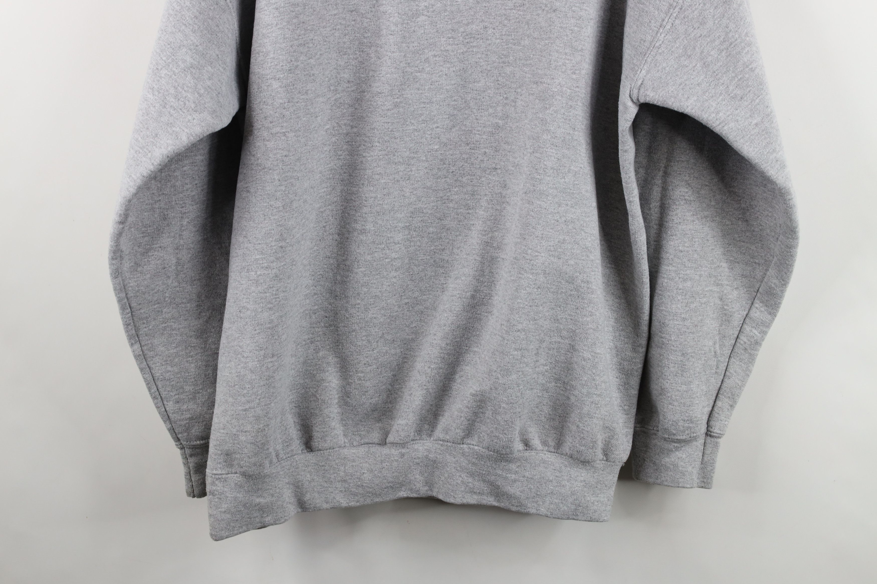Vintage Vintage Y2K 2002 Fries University Crewneck Sweatshirt Gray Size US L / EU 52-54 / 3 - 11 Thumbnail