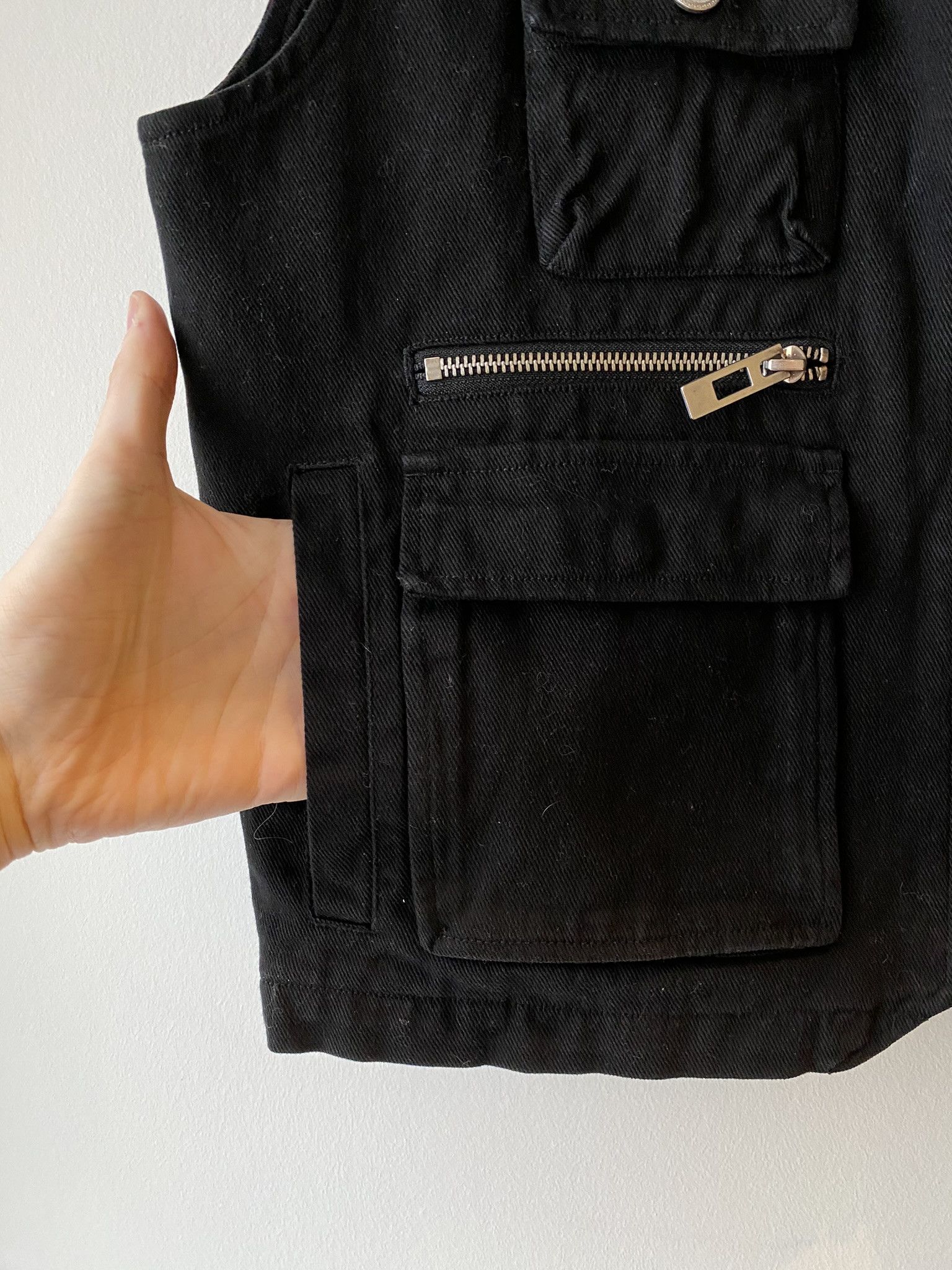 Acne Studios NWOT $465 - Black Cargo Vest - 50/L Size US L / EU 52-54 / 3 - 10 Thumbnail